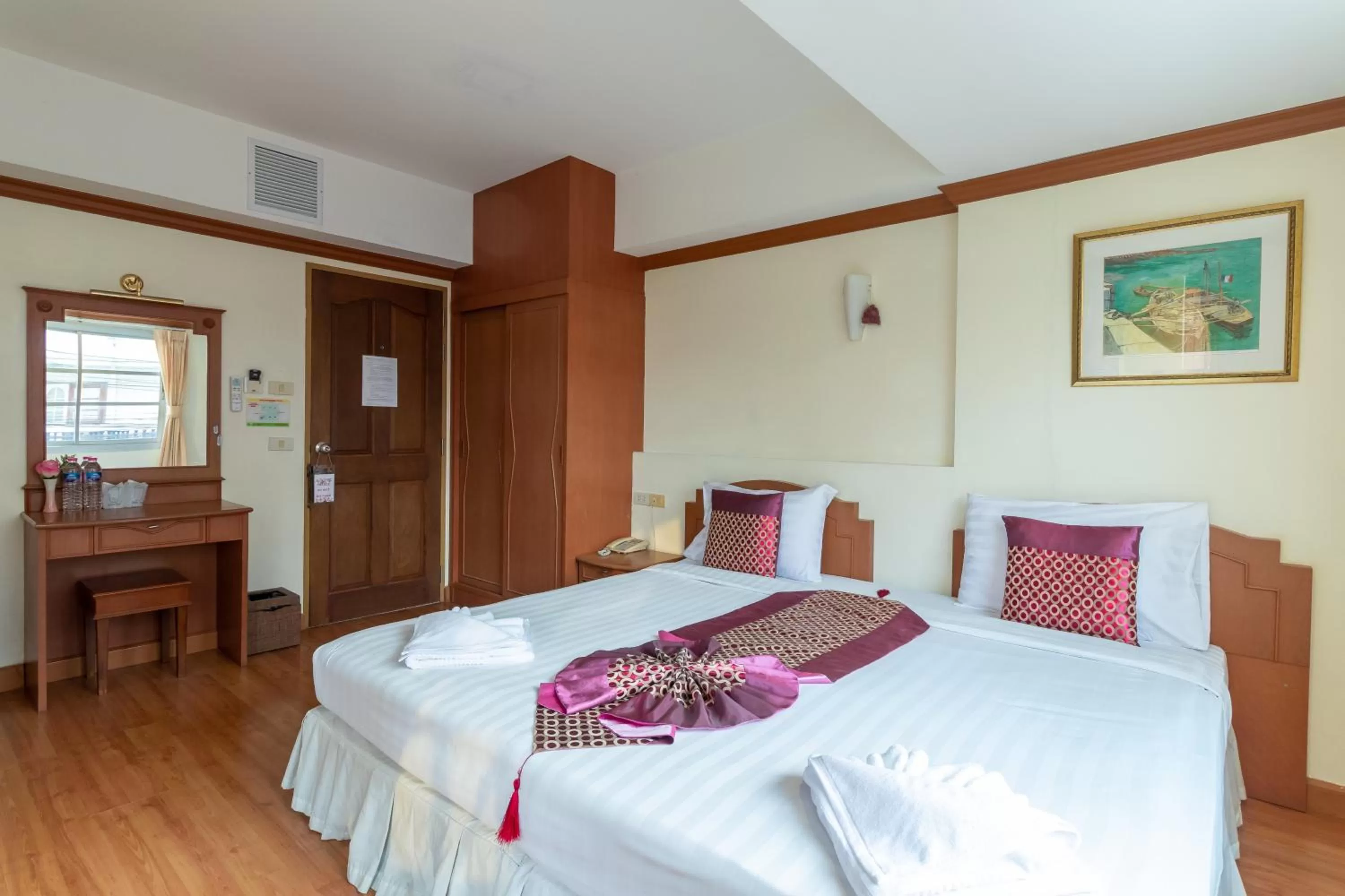 Bedroom, Bed in Chomsin Hua Hin ชมสินธุ์ หัวหิน