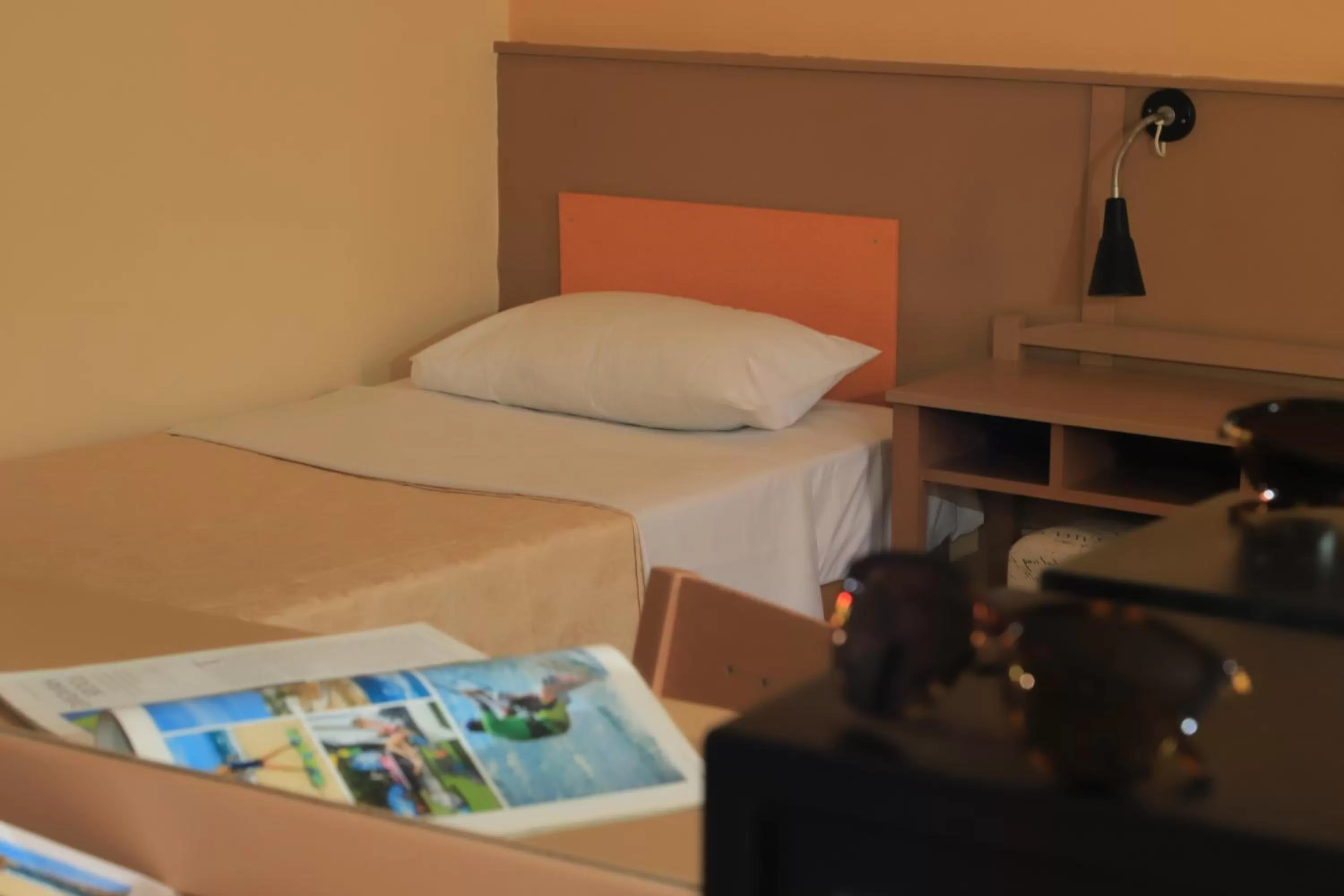 Bed in IKAROS Hotel ELLINIKO