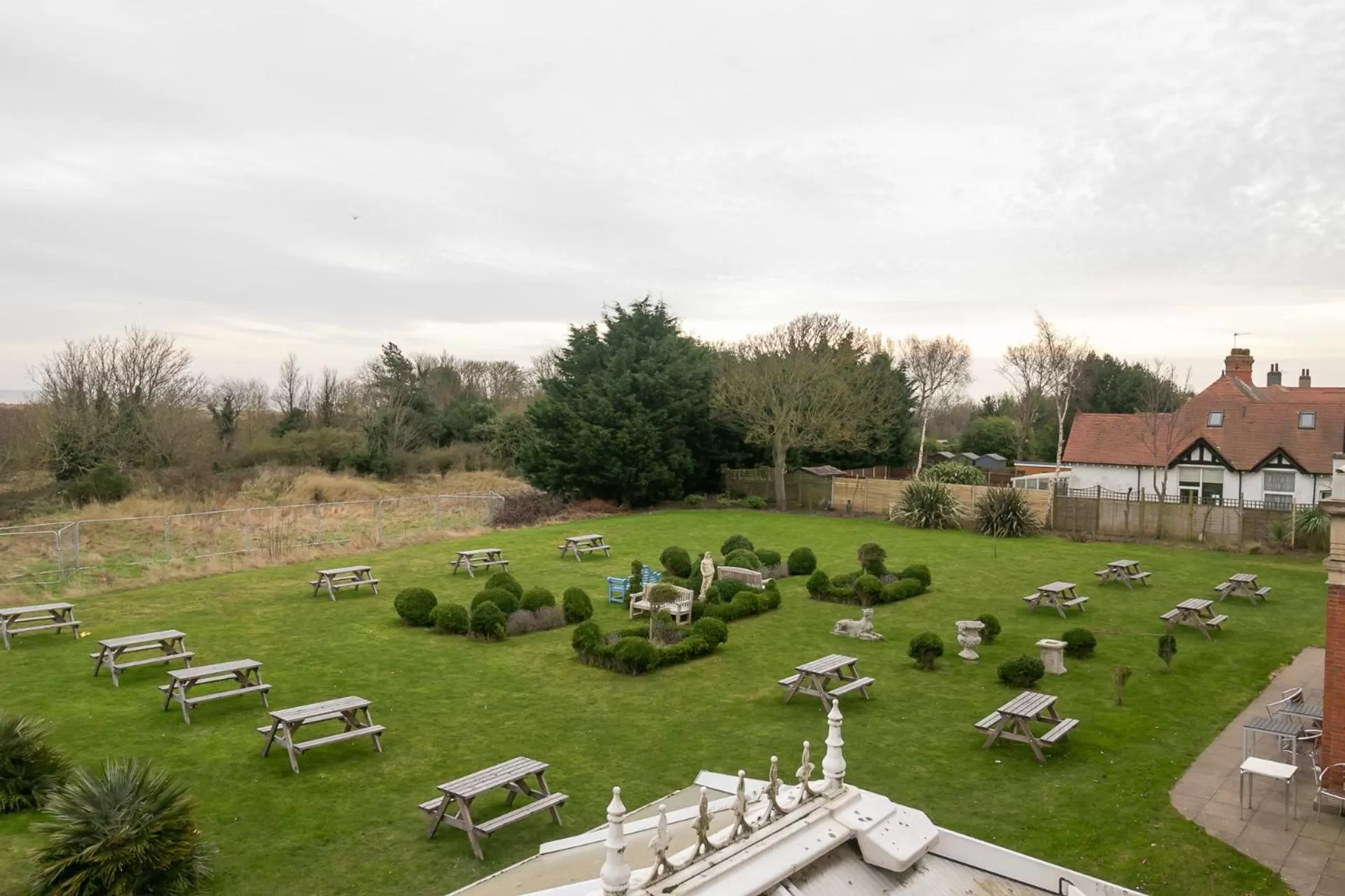 Garden view in Skegness The Royal Hotel