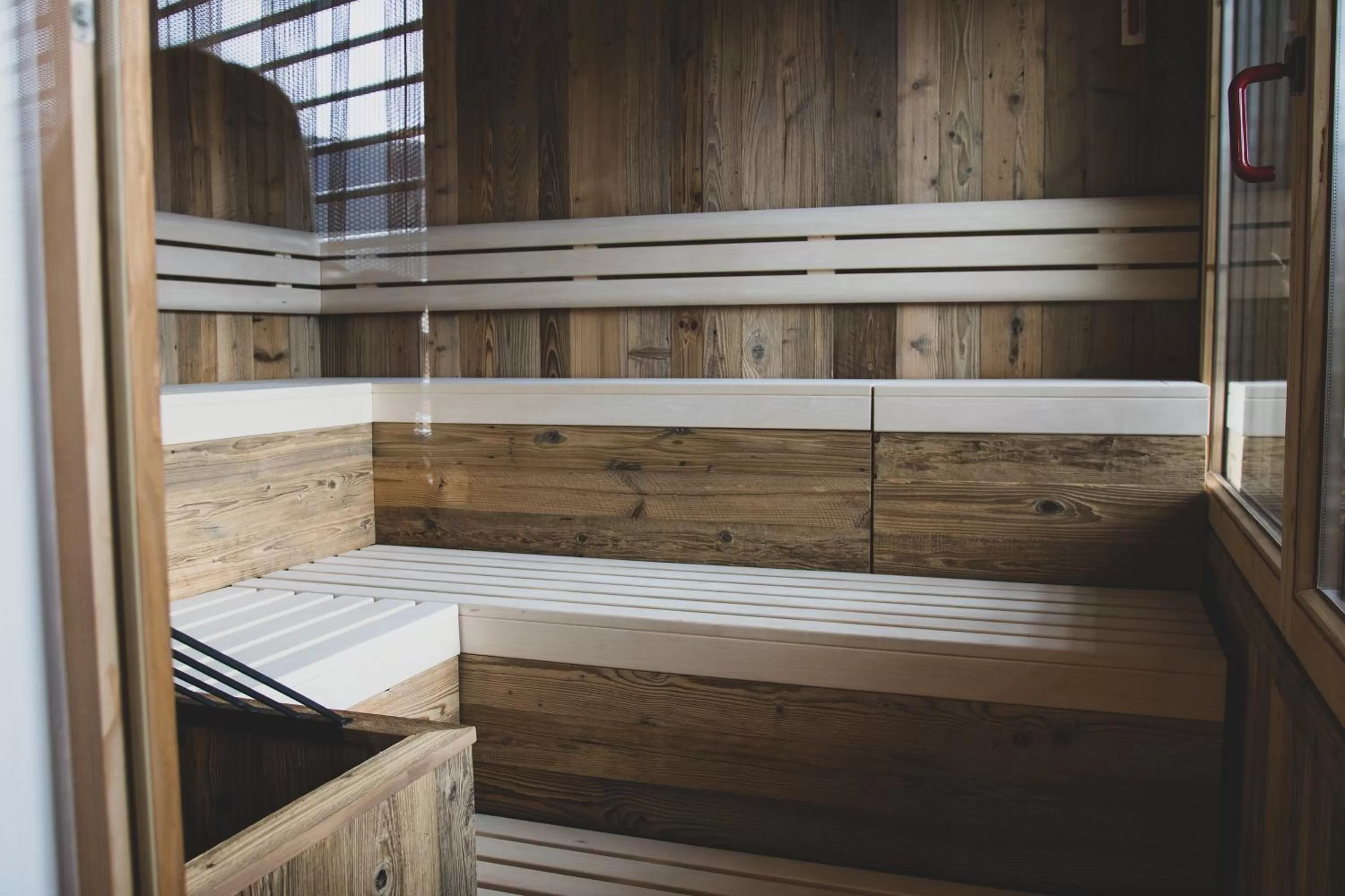 Sauna in EDELMANNs Hotel