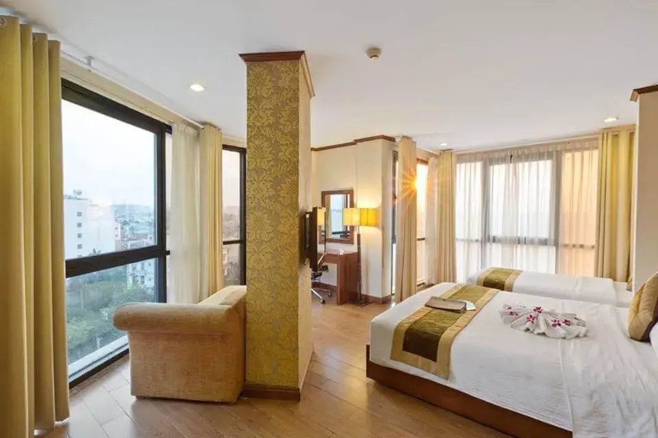 Premium Double or Twin Room in Sunset Westlake Hanoi Hotel Premium Double or Twin Room in Sunset Westlake Hanoi Hotel