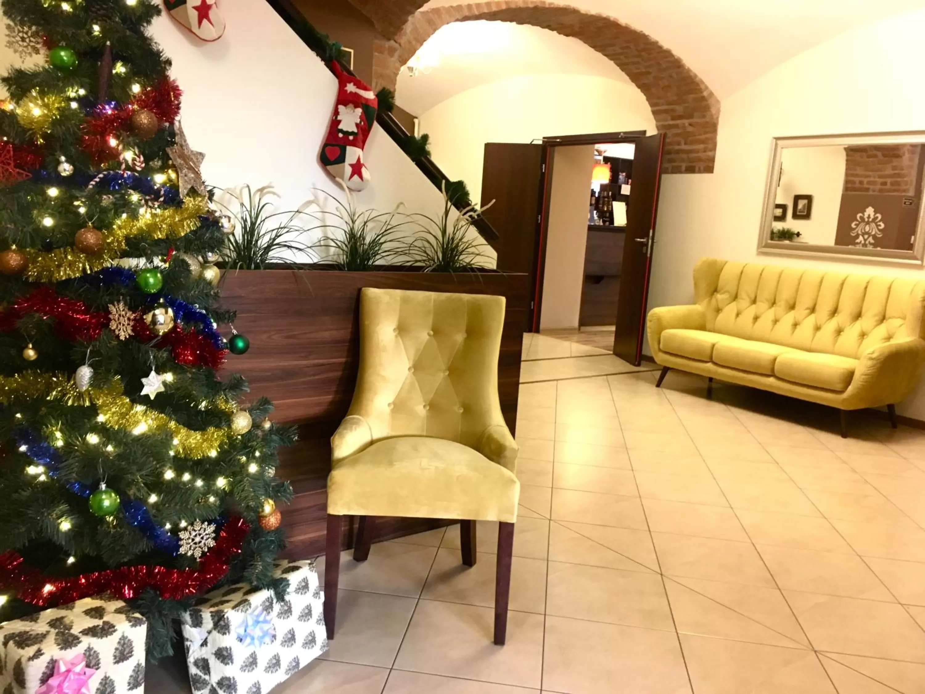 Lobby or reception in Hotel Pod Jeleniem