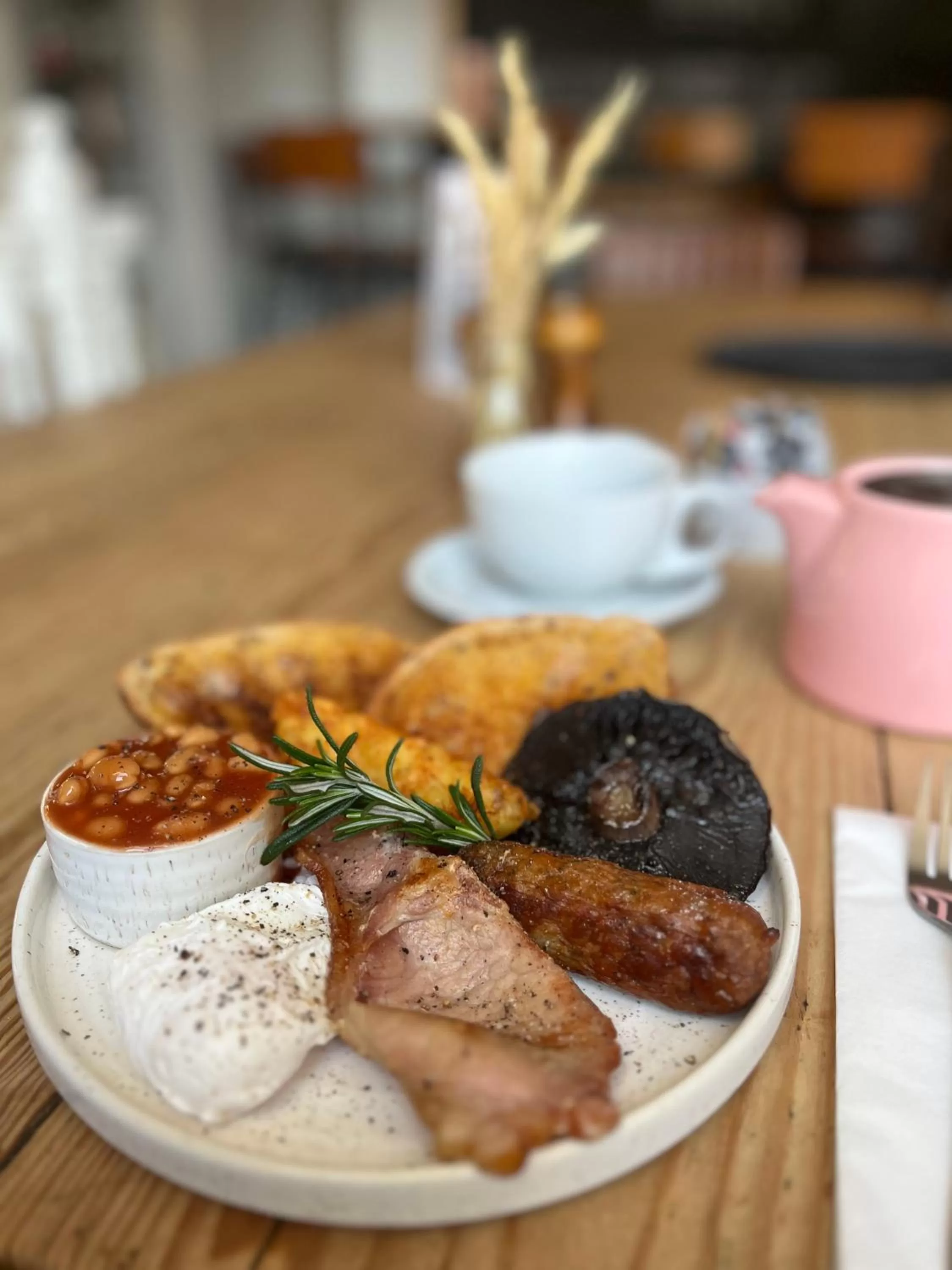 Food and drinks in The Black Fox