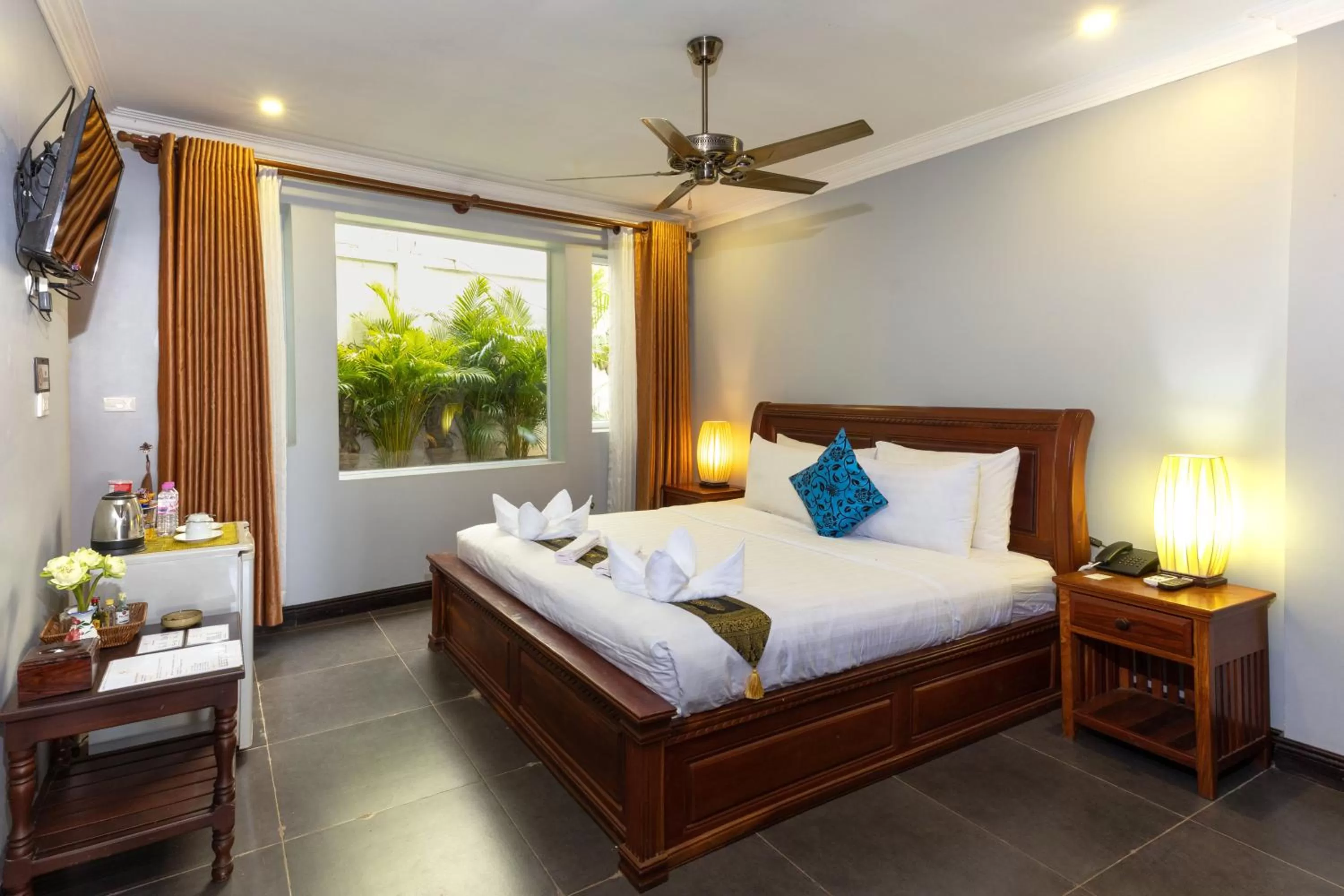 Bedroom, Bed in The Five Senses Boutique Hotel