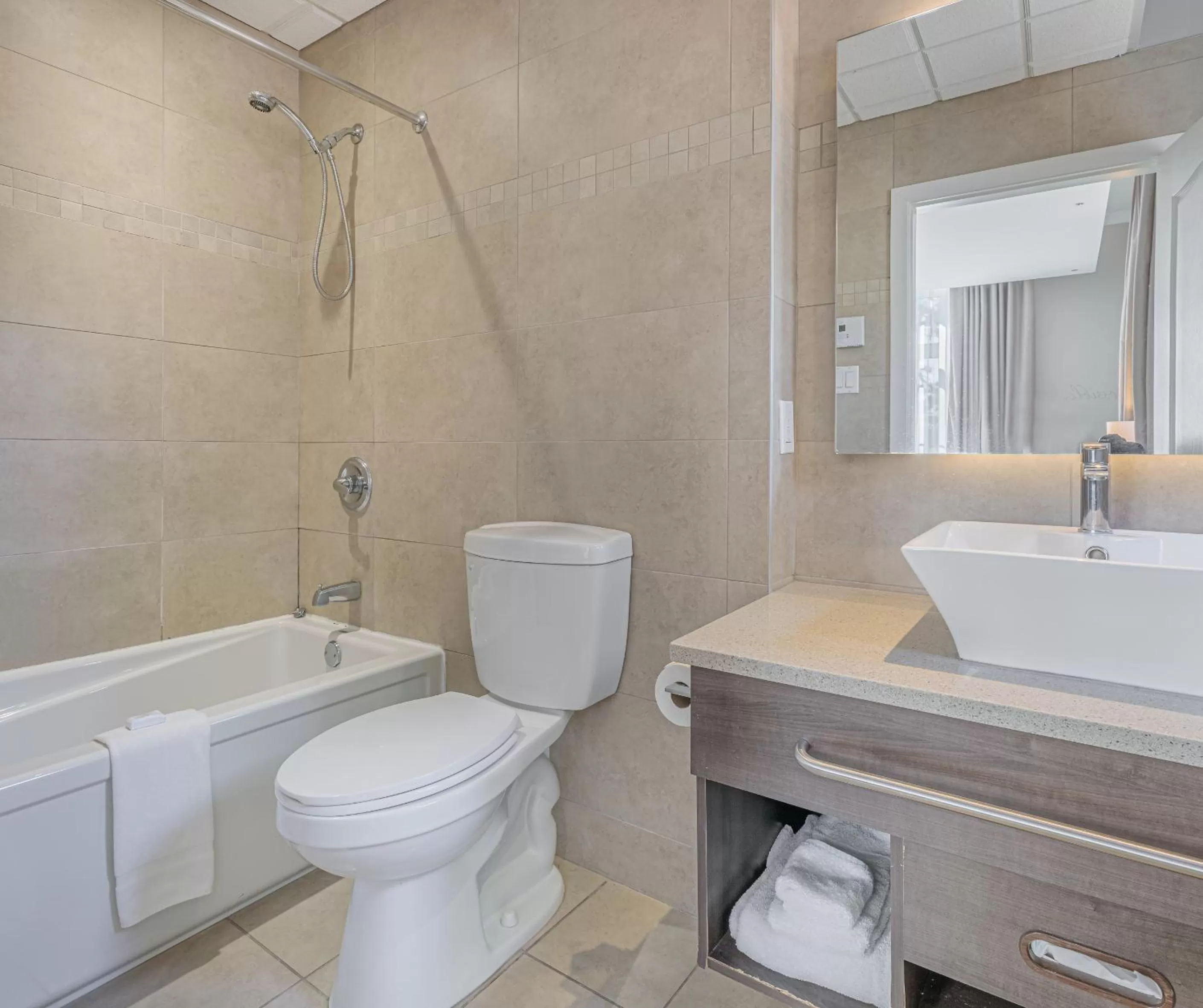 Toilet in Hotel Montfort