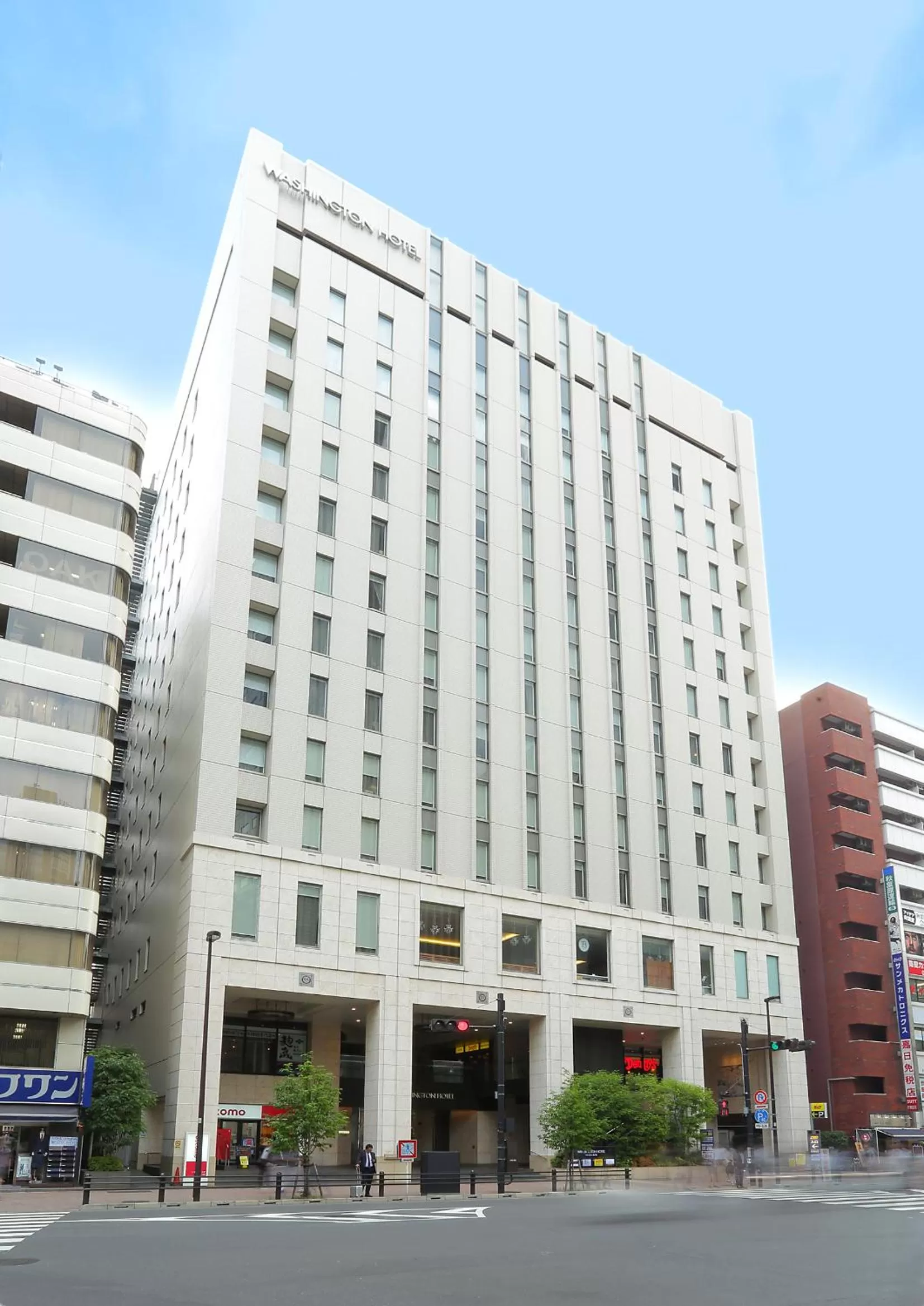 Facade/entrance in Akihabara Washington Hotel