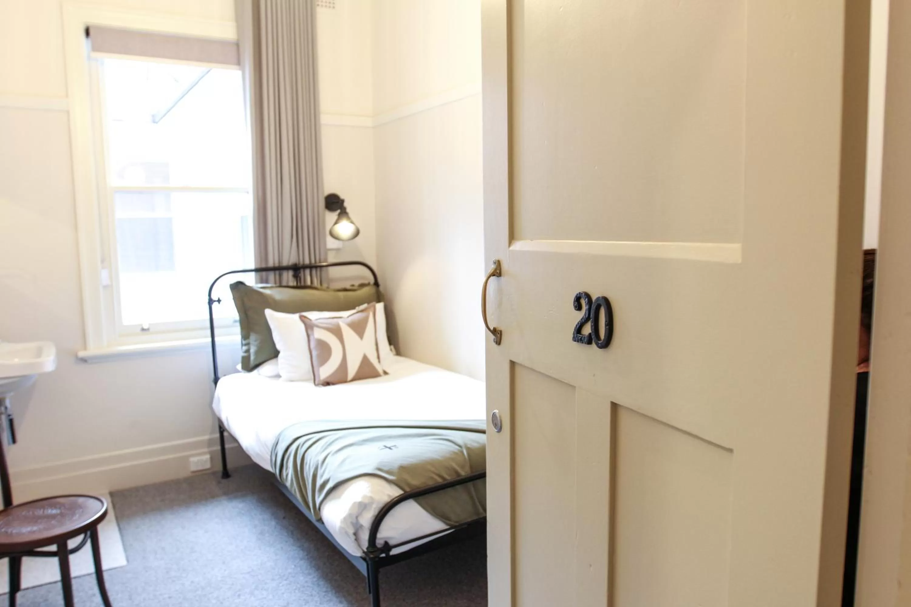 Bed in Alpine Hotel, Eat Drink Sleep