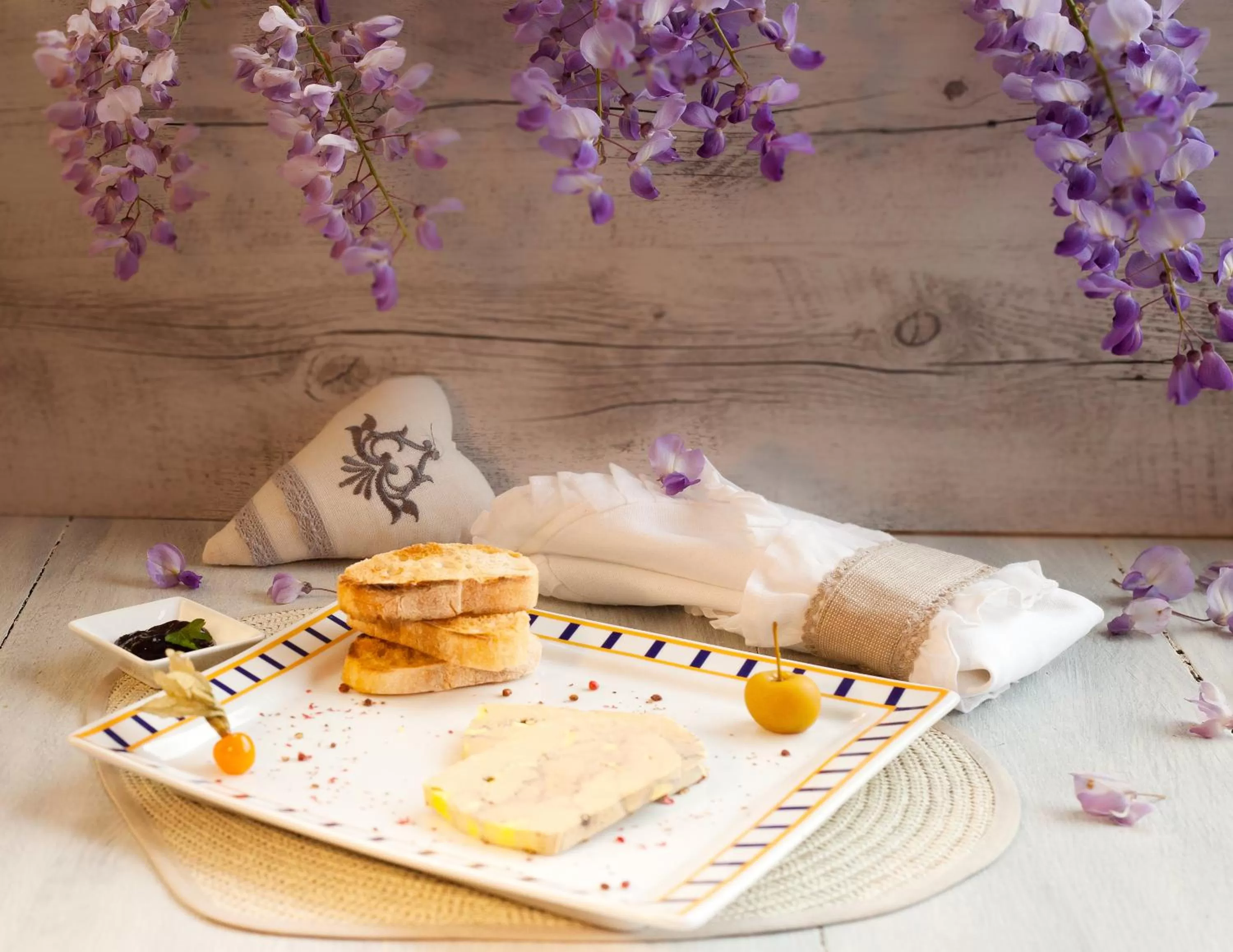 Food close-up in Au Feu de Bois