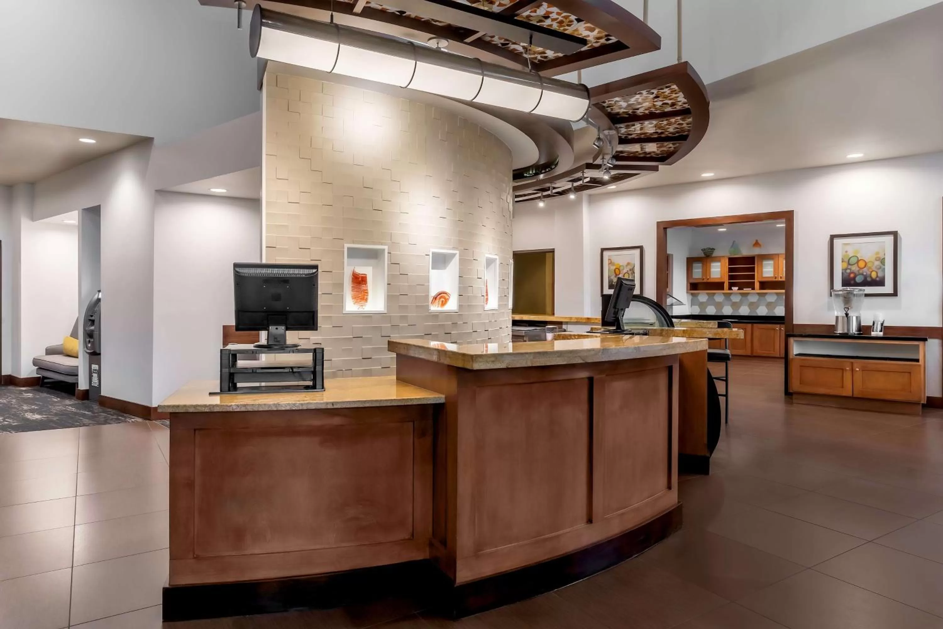 Lobby or reception in Hyatt Place Salt Lake City Airport