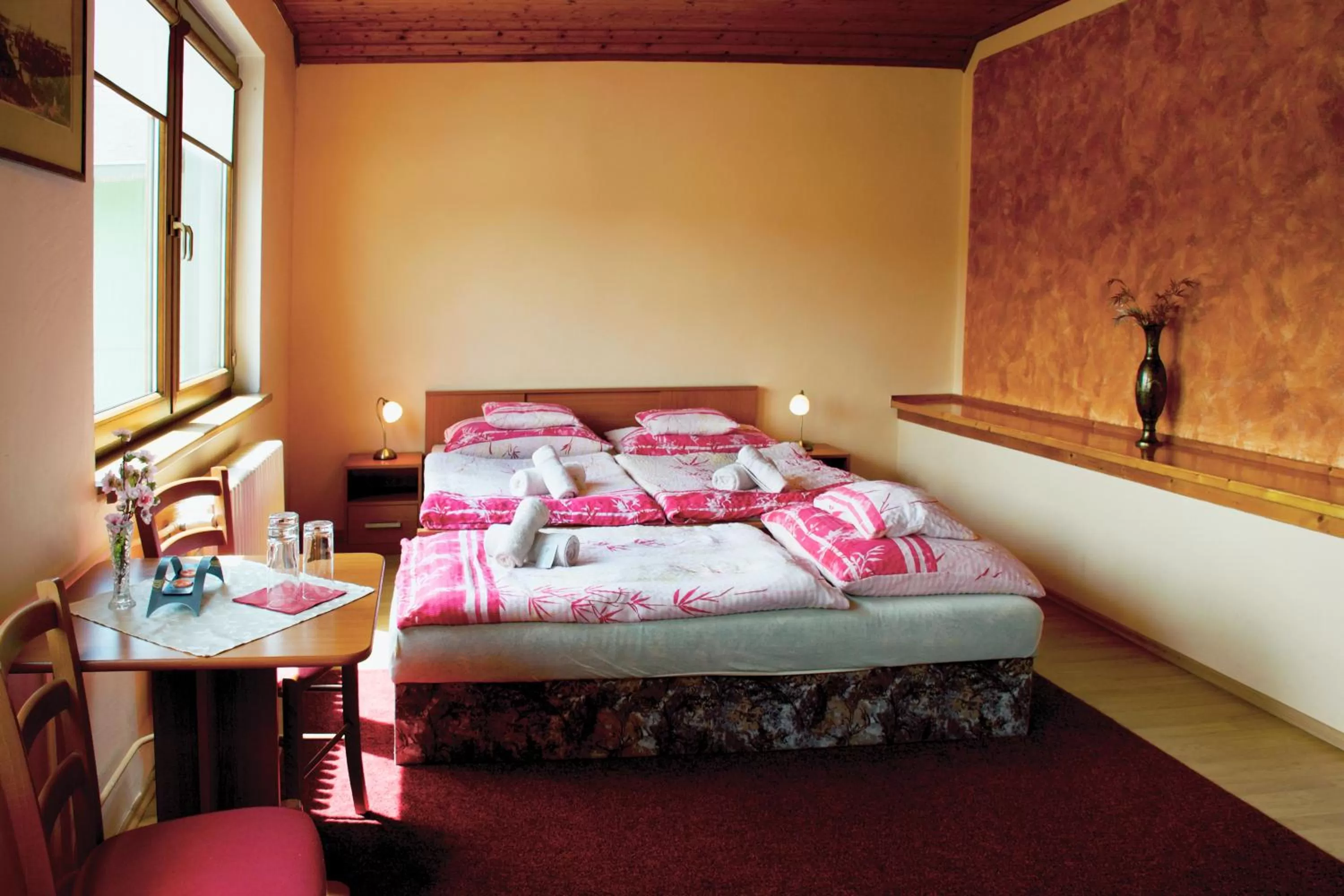 Bed in Pension Lukas