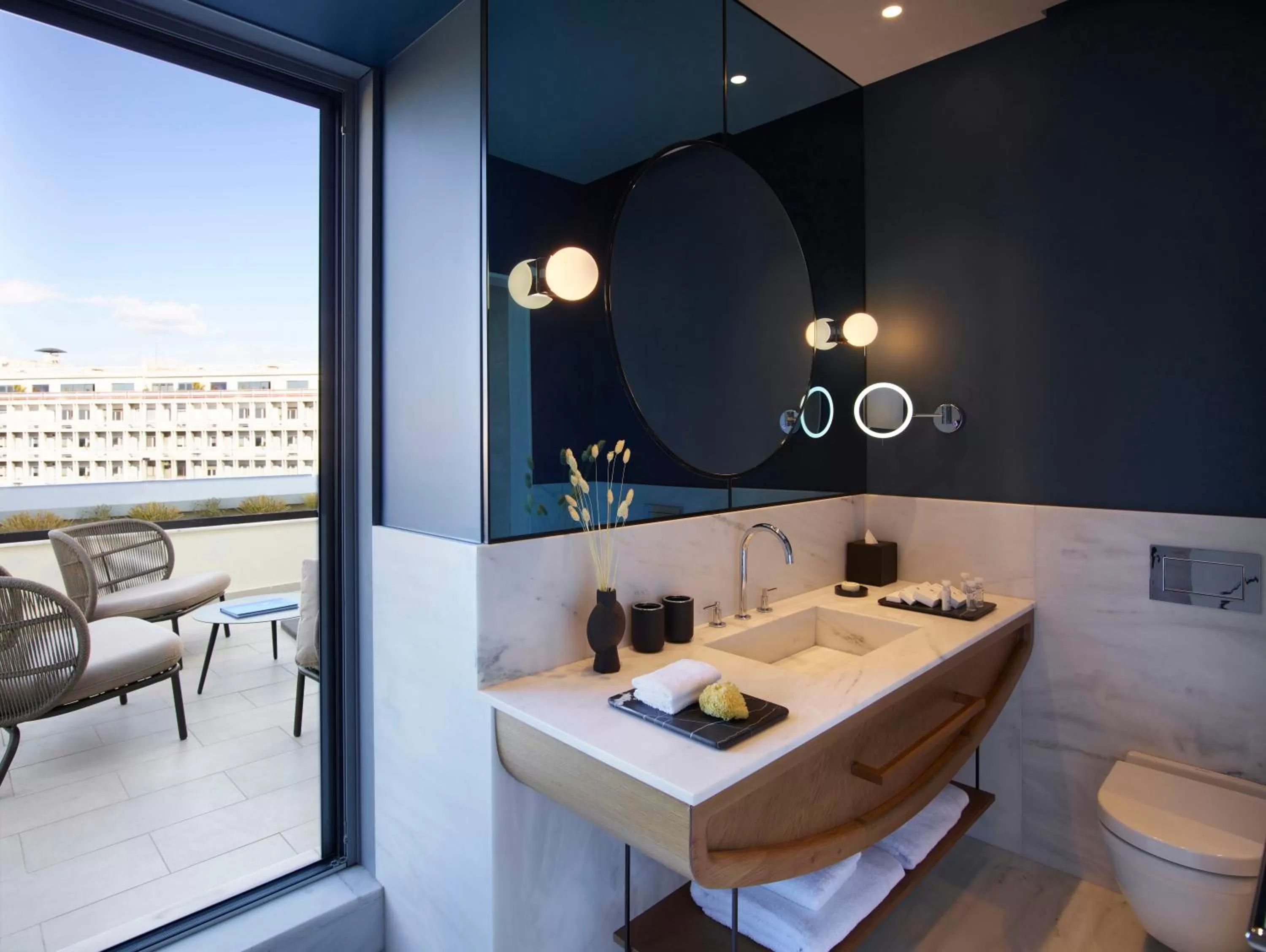 Milos Terrace Room - single occupancy in xenodocheio Milos