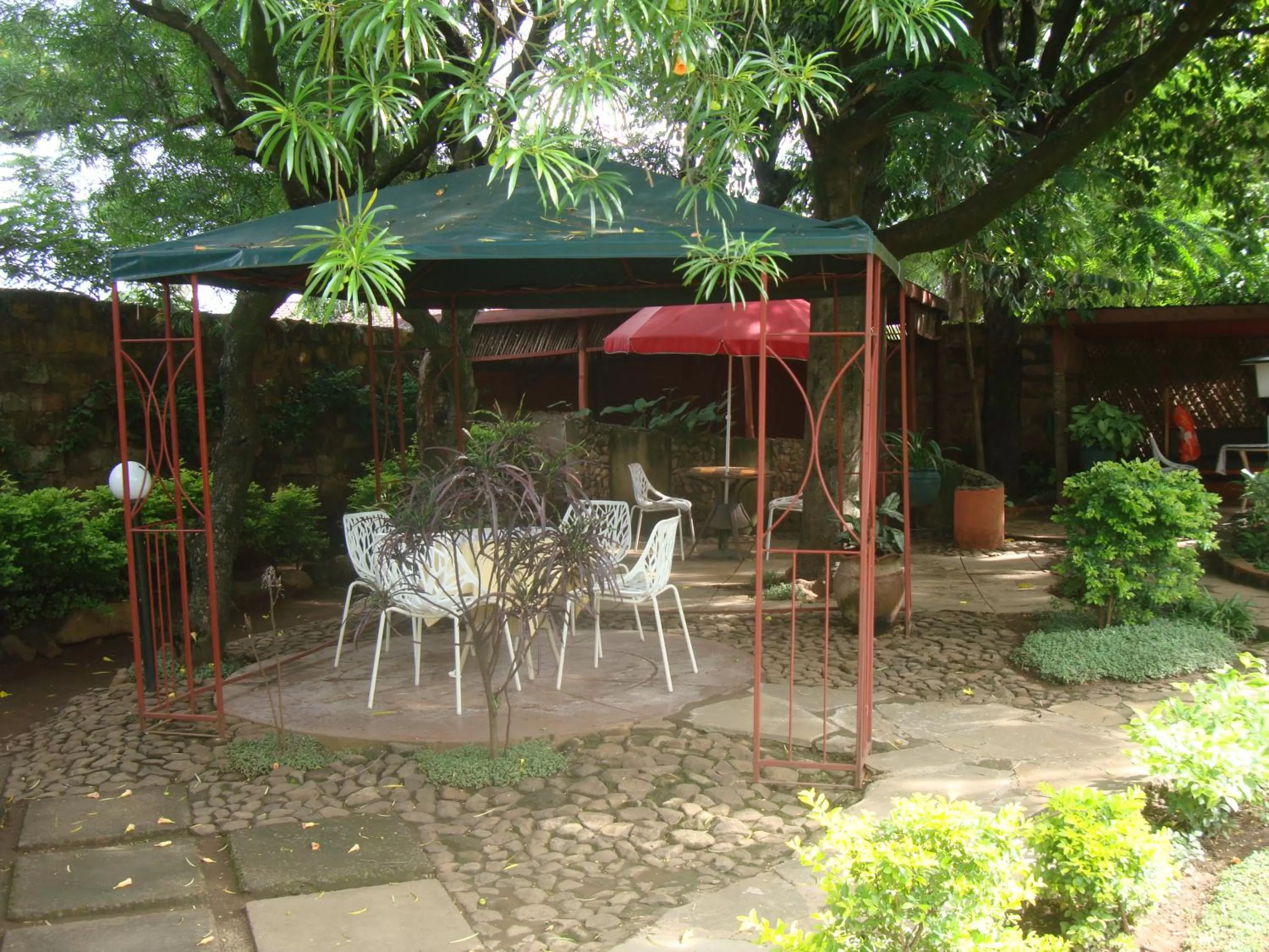 Garden in The Clarice House