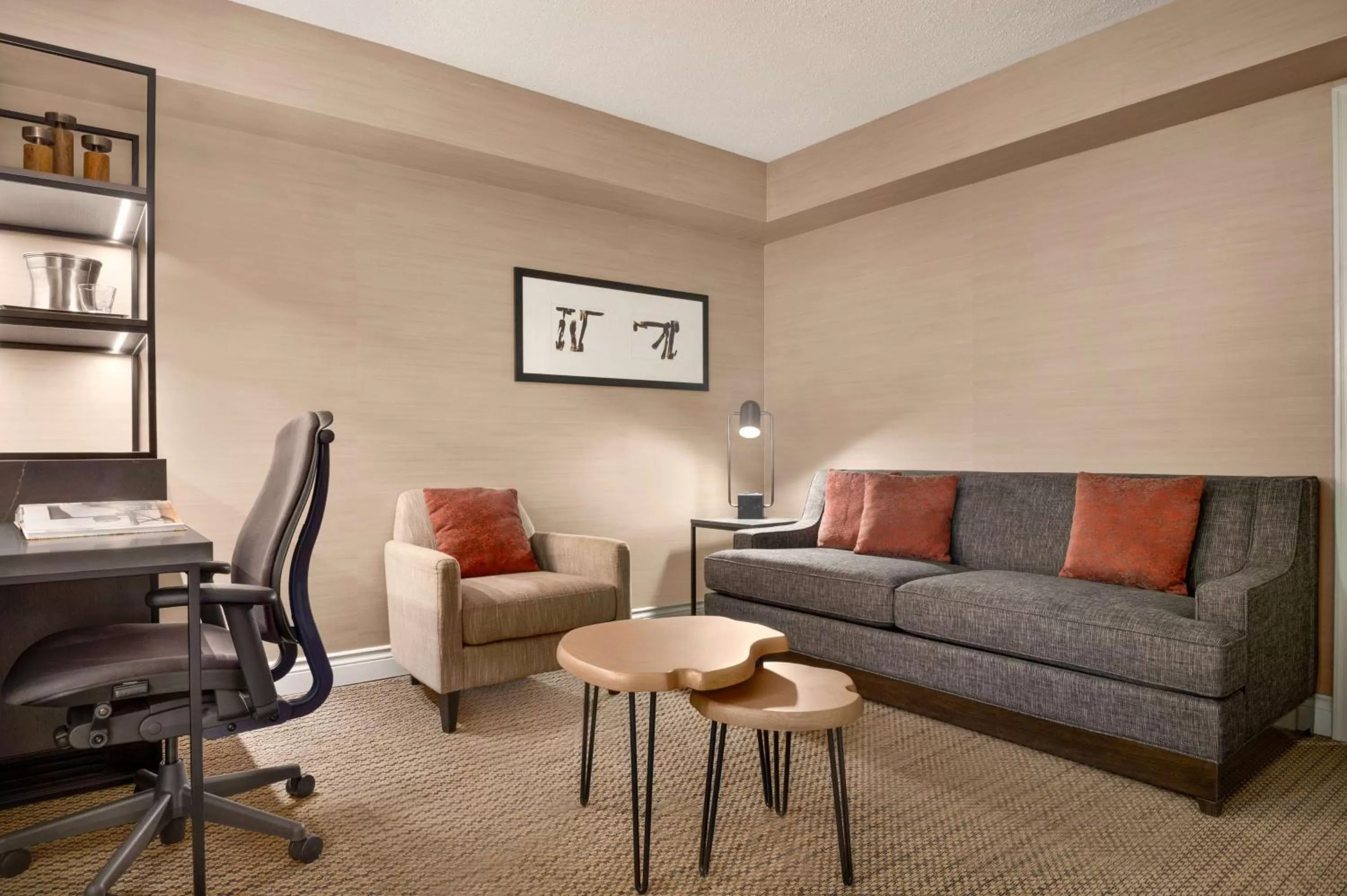 Bedroom in Hilton Vancouver Airport