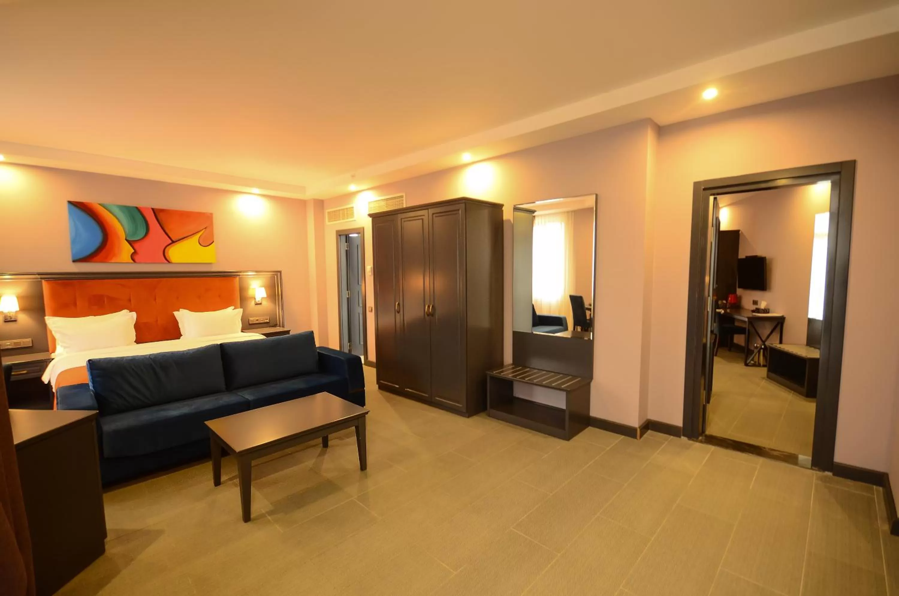 Living room, Seating Area in Batumi Palm Hotel