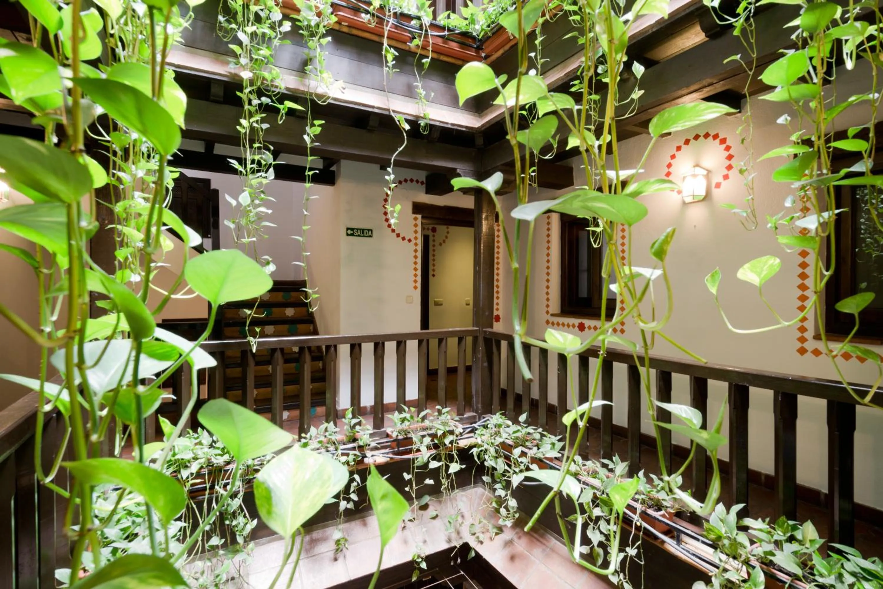 Decorative detail in Oasis Backpackers' Hostel Granada