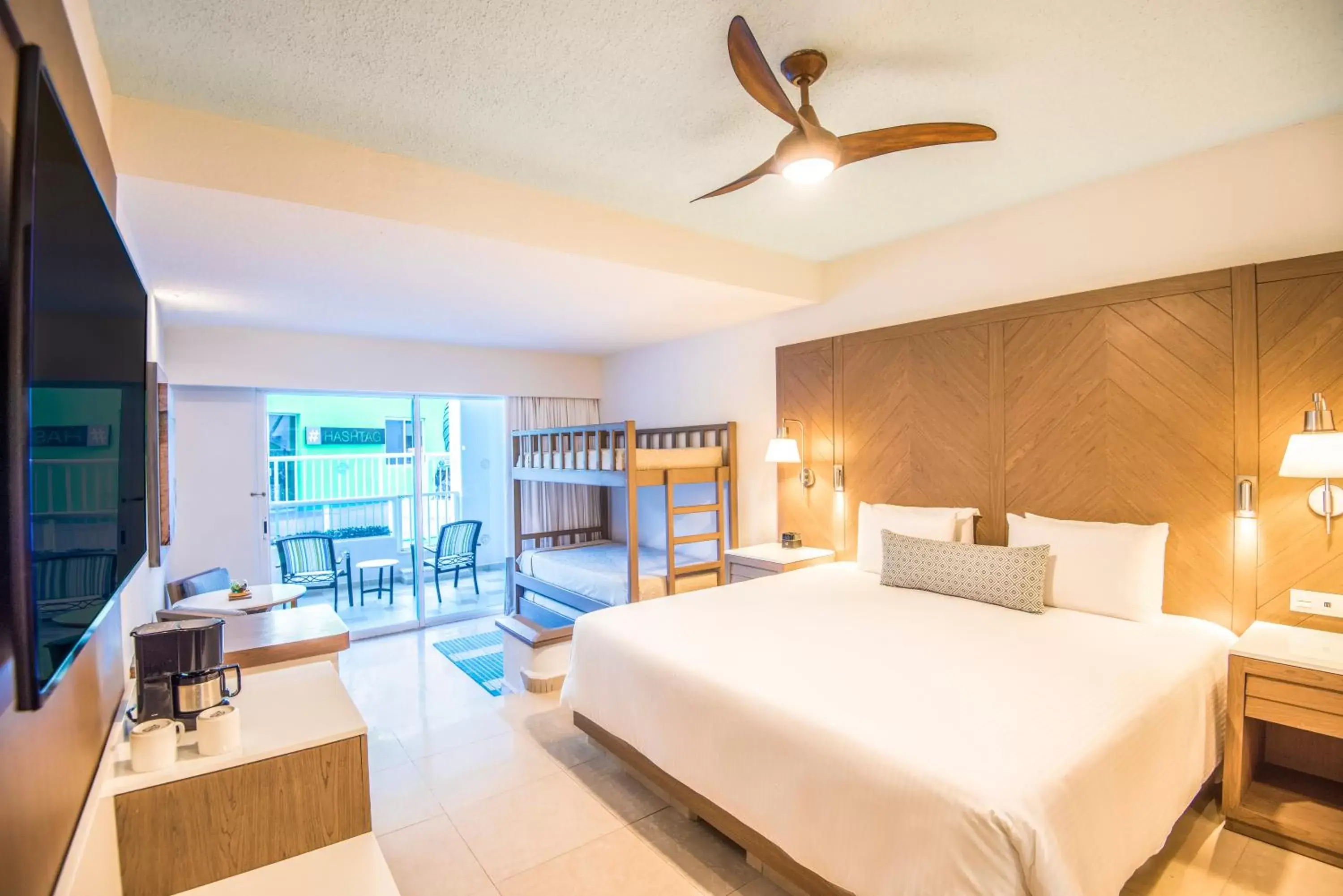 Family Junior Suite, 1 King, 1 Bunk and Trundle Bed - single occupancy in Wyndham Alltra Cancun All Inclusive Resort Family Junior Suite, 1 King, 1 Bunk and Trundle Bed - single occupancy in Wyndham Alltra Cancun All Inclusive Resort