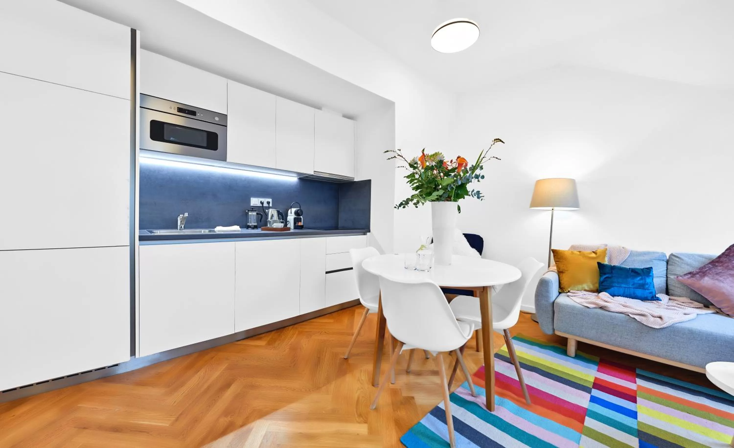 Kitchen or kitchenette in Residence Dlouha - Old Town