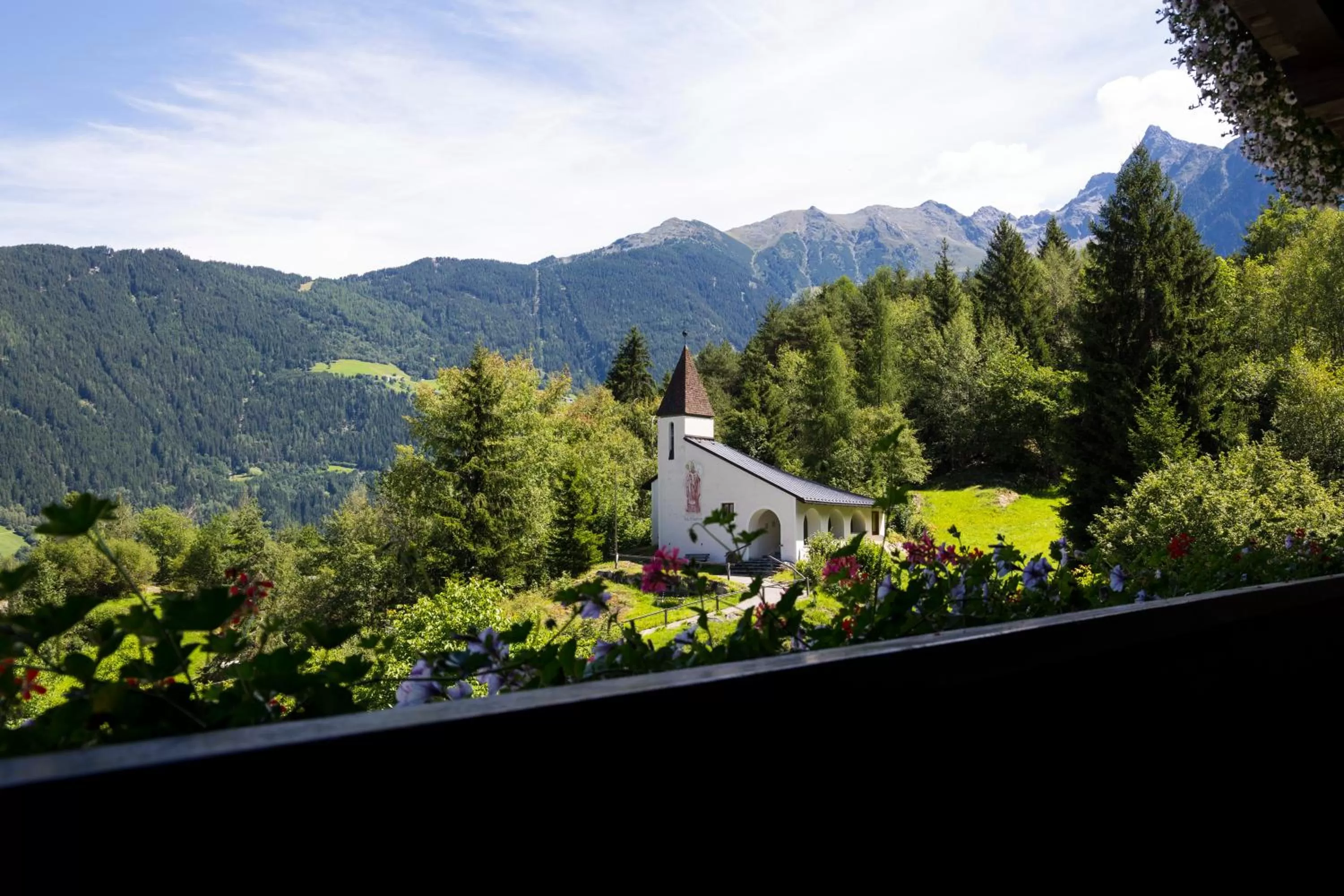 Balcony/Terrace, Mountain View in Seehüter's Hotel Seerose