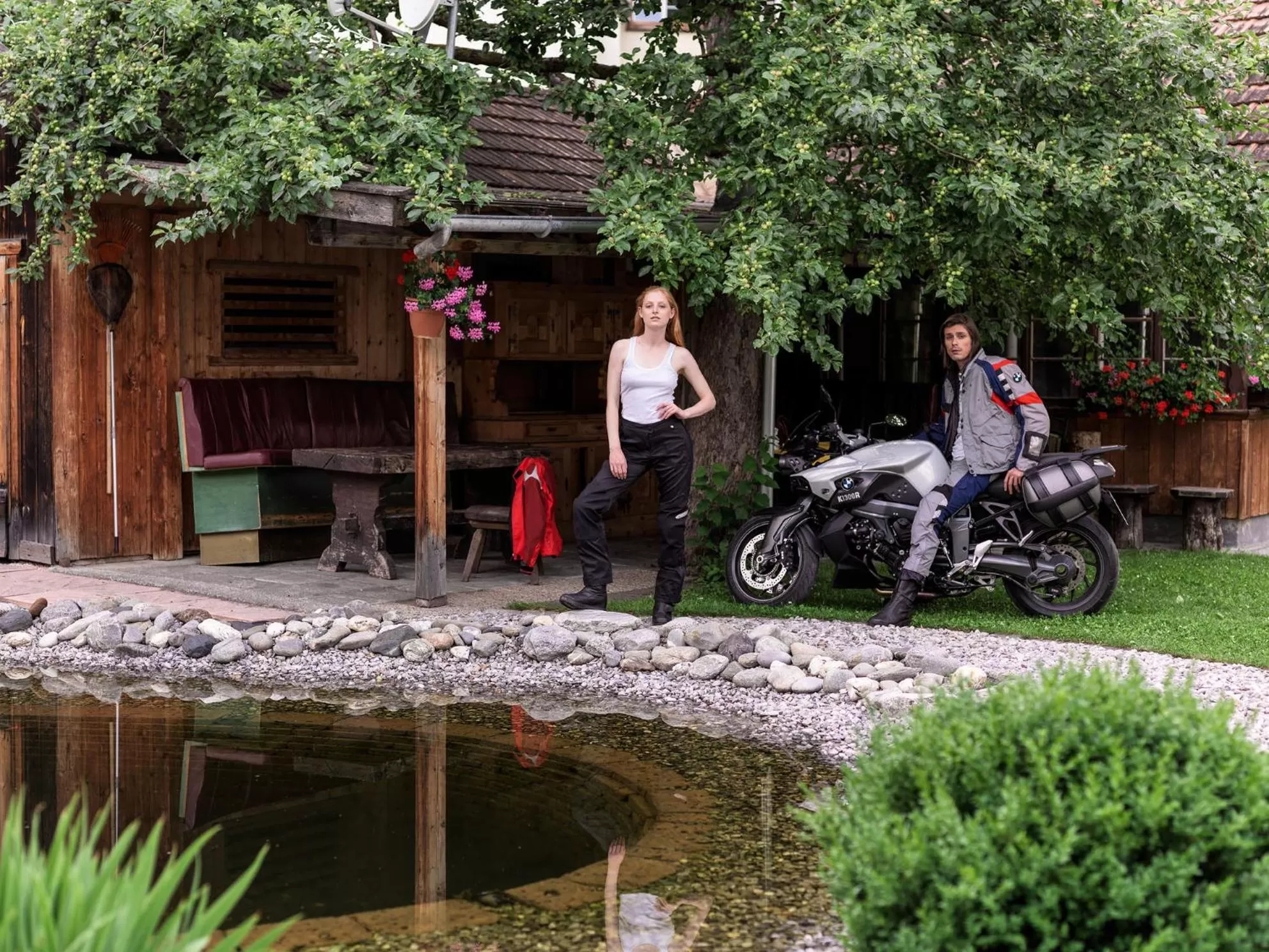 Garden in Hotel Enzian