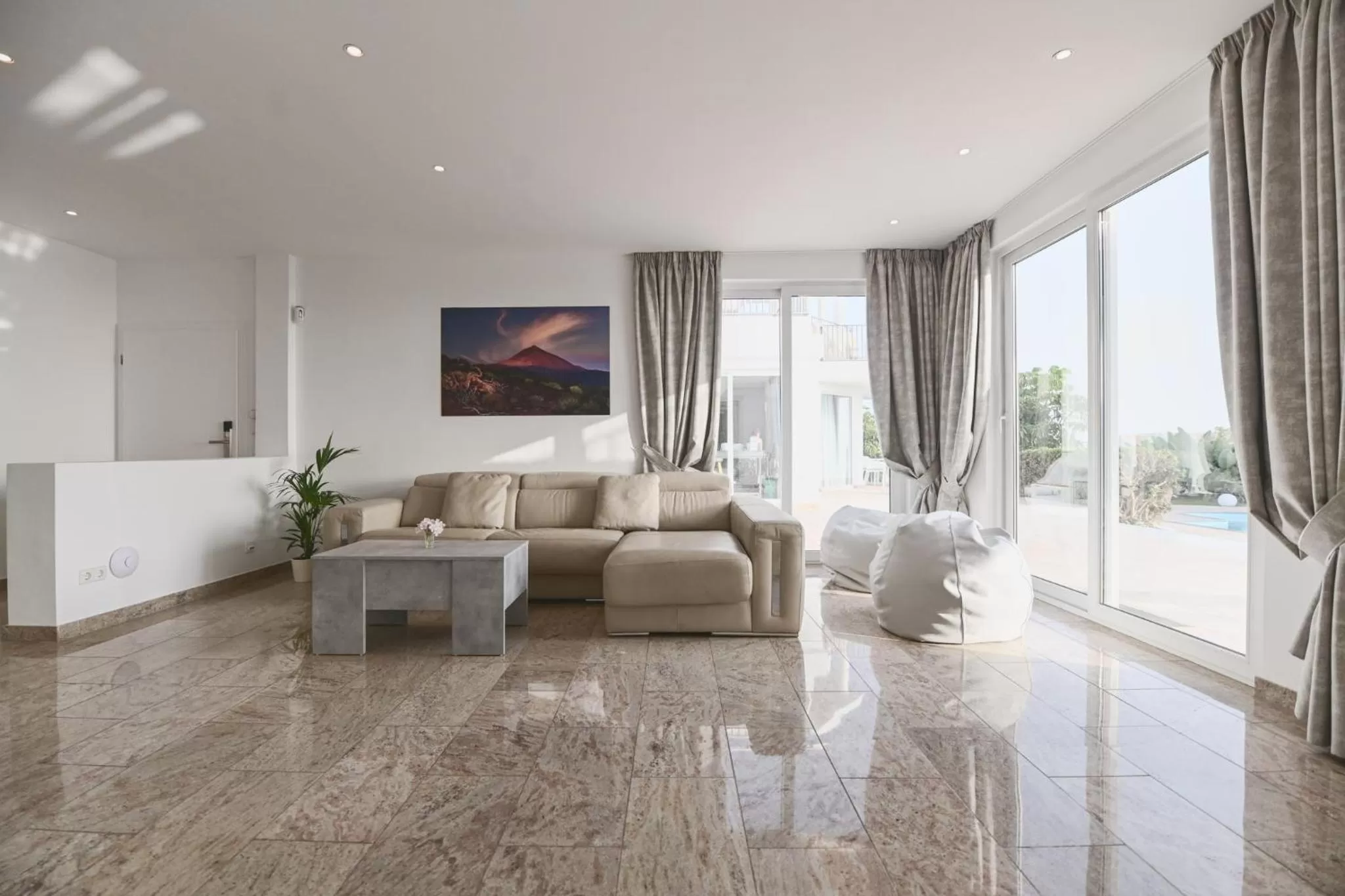 Living room in Villa Boutique Tenerife