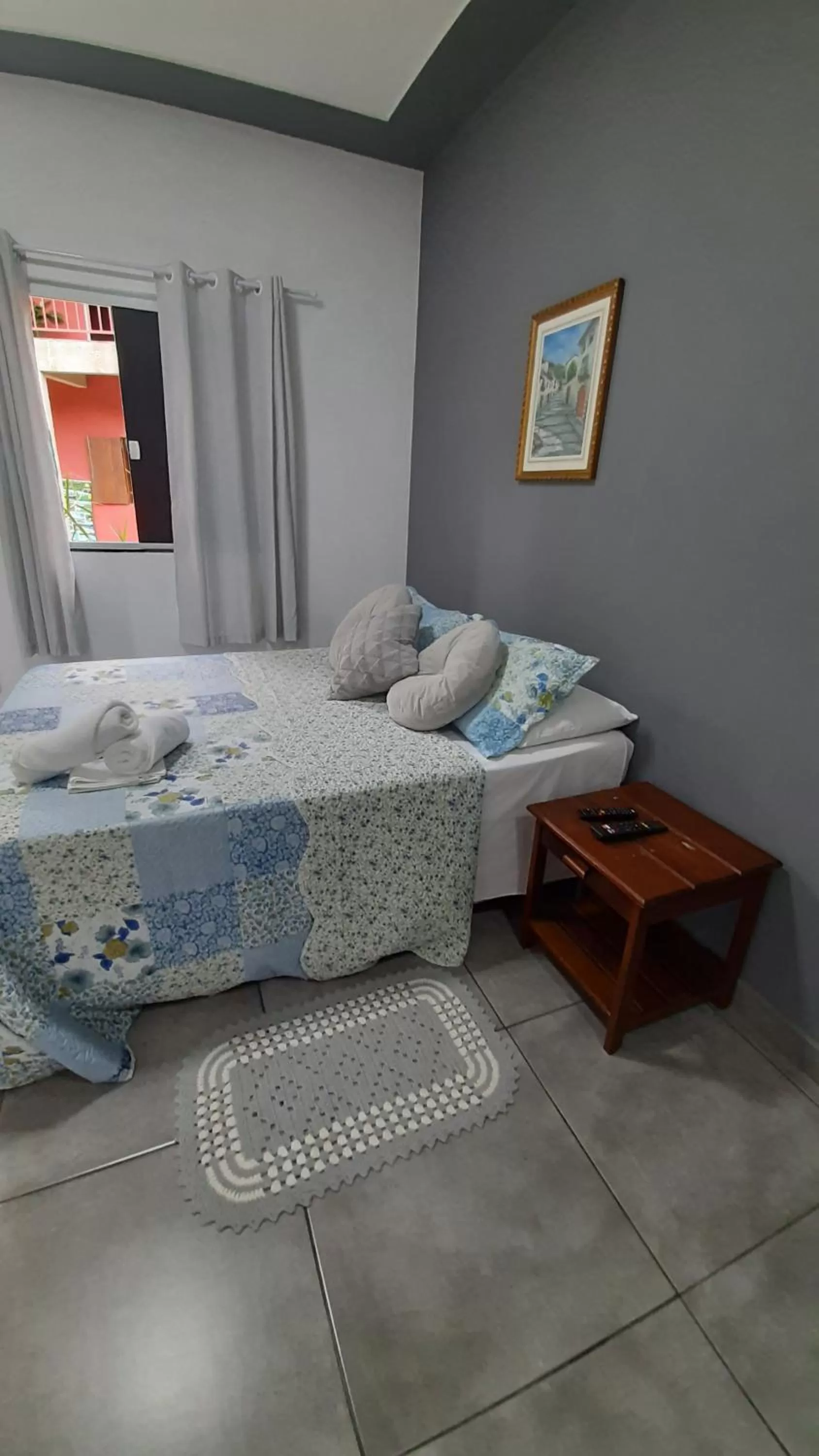 Bed in Pousada Recanto da Lu