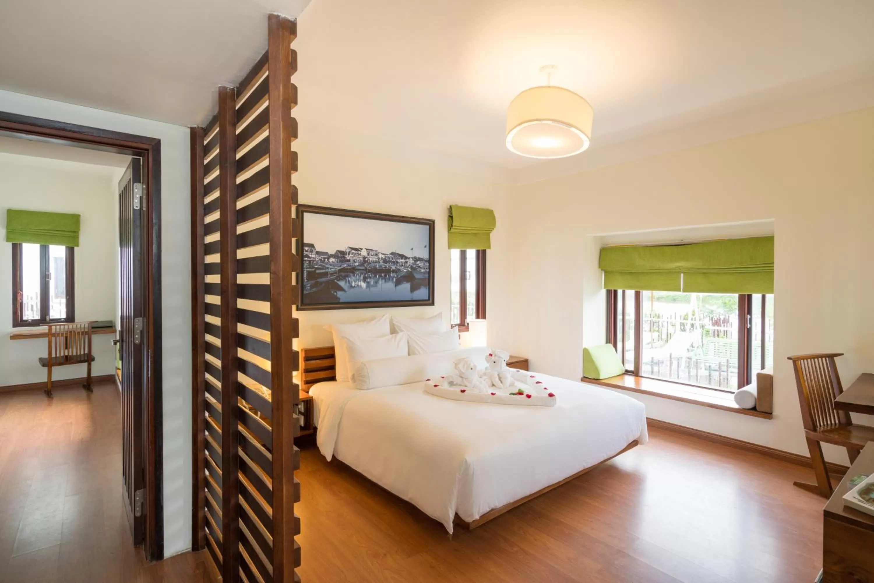 Bedroom, Bed in Elites Riverside Hotel & Spa Hoi An