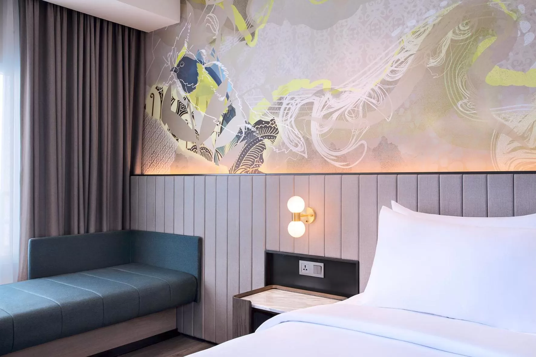 Bedroom, Bed in Mercure Bengkulu