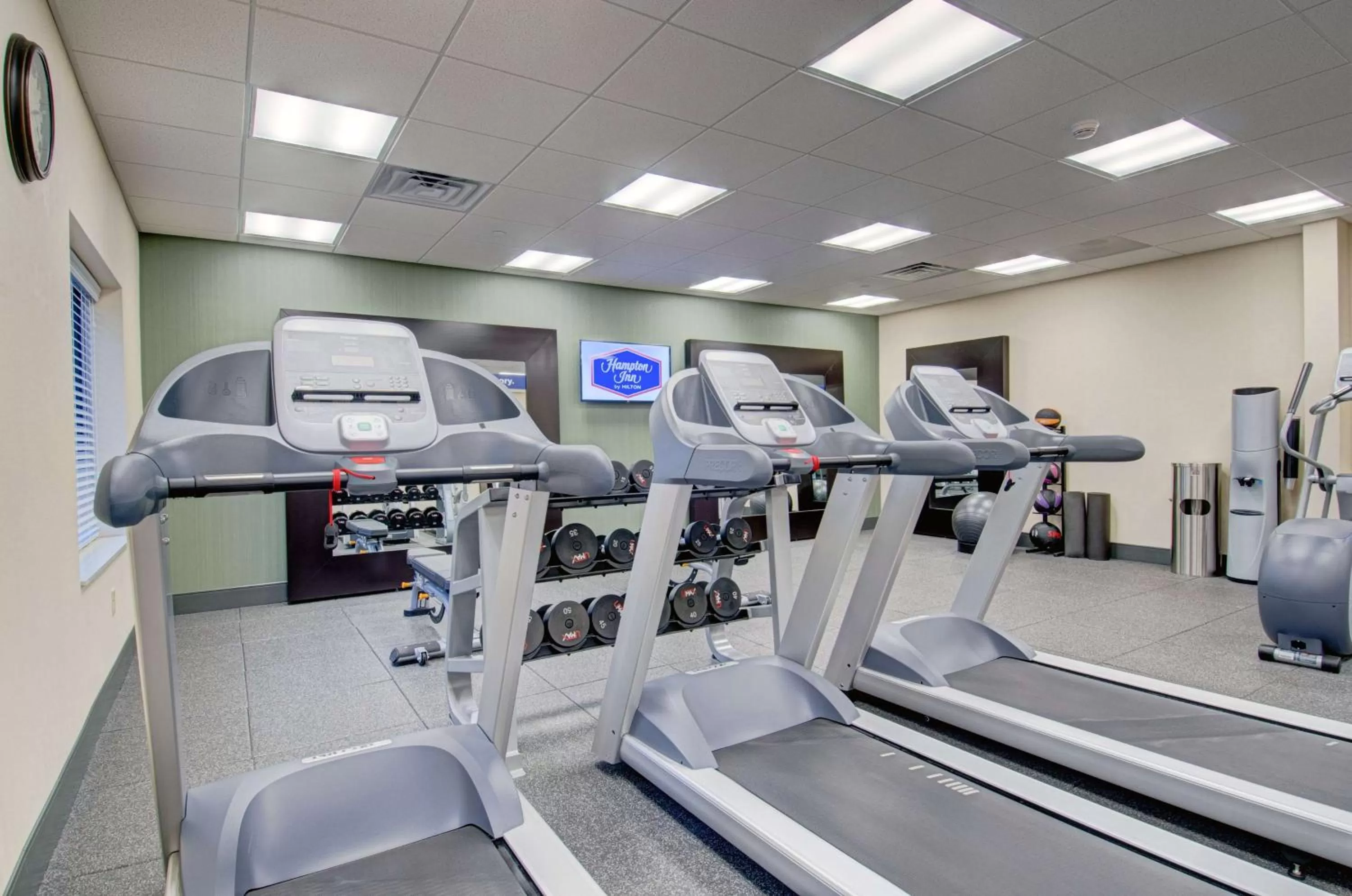 Fitness centre/facilities in Hampton Inn Boston - Westborough