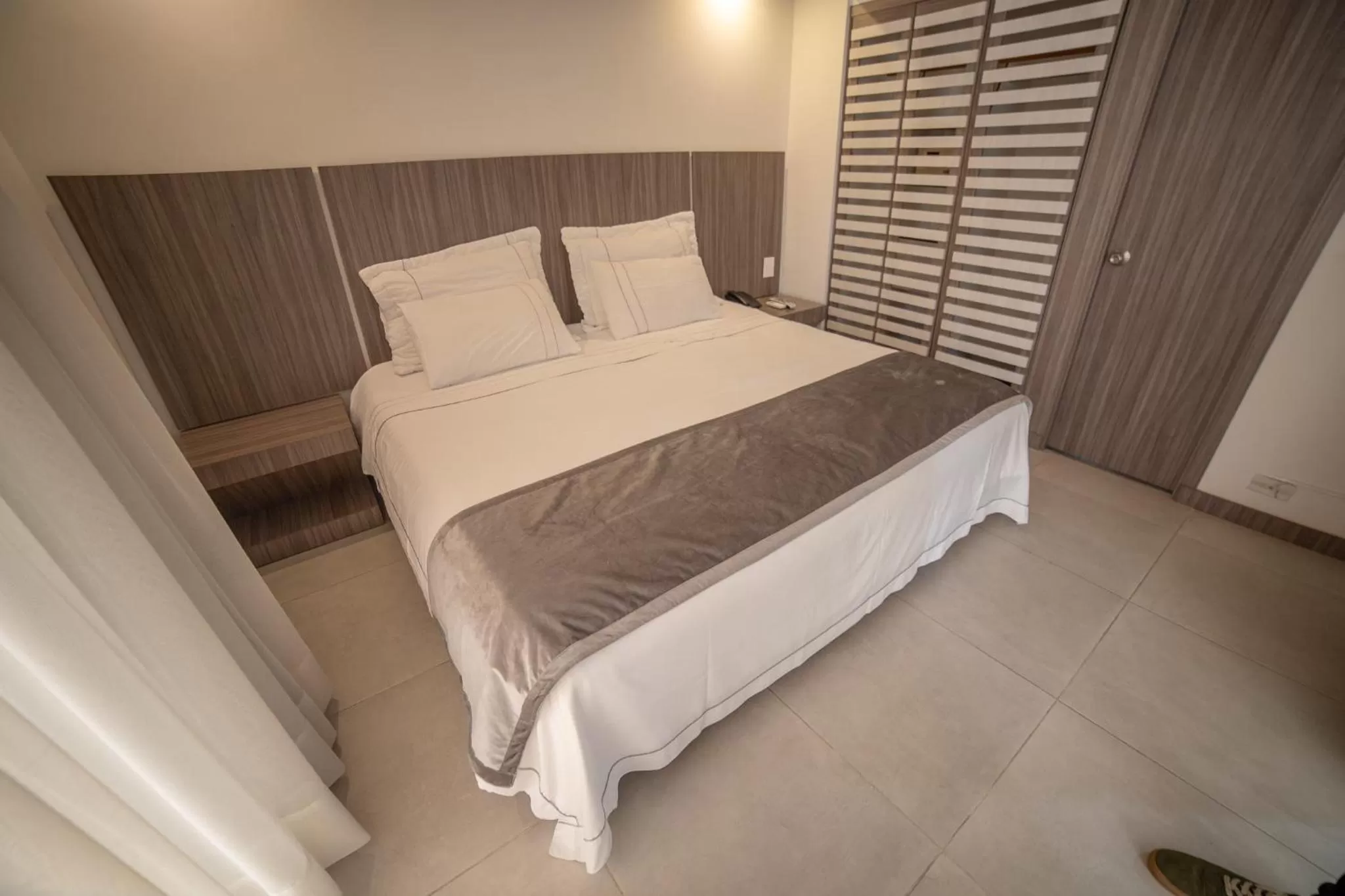 Bedroom, Bed in Hotel Torre Poblado