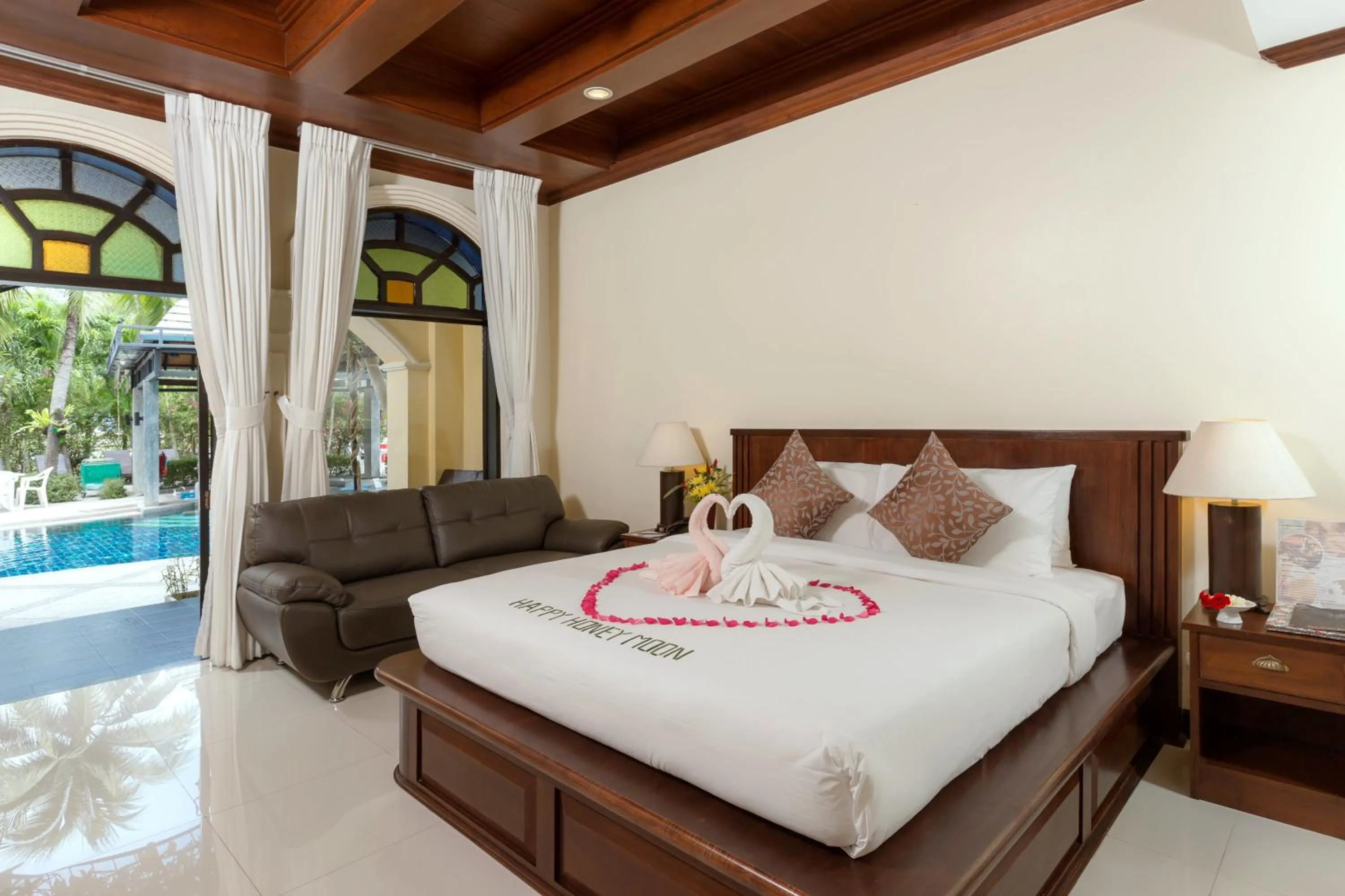 Bedroom, Bed in The Front Village - SHA Plus