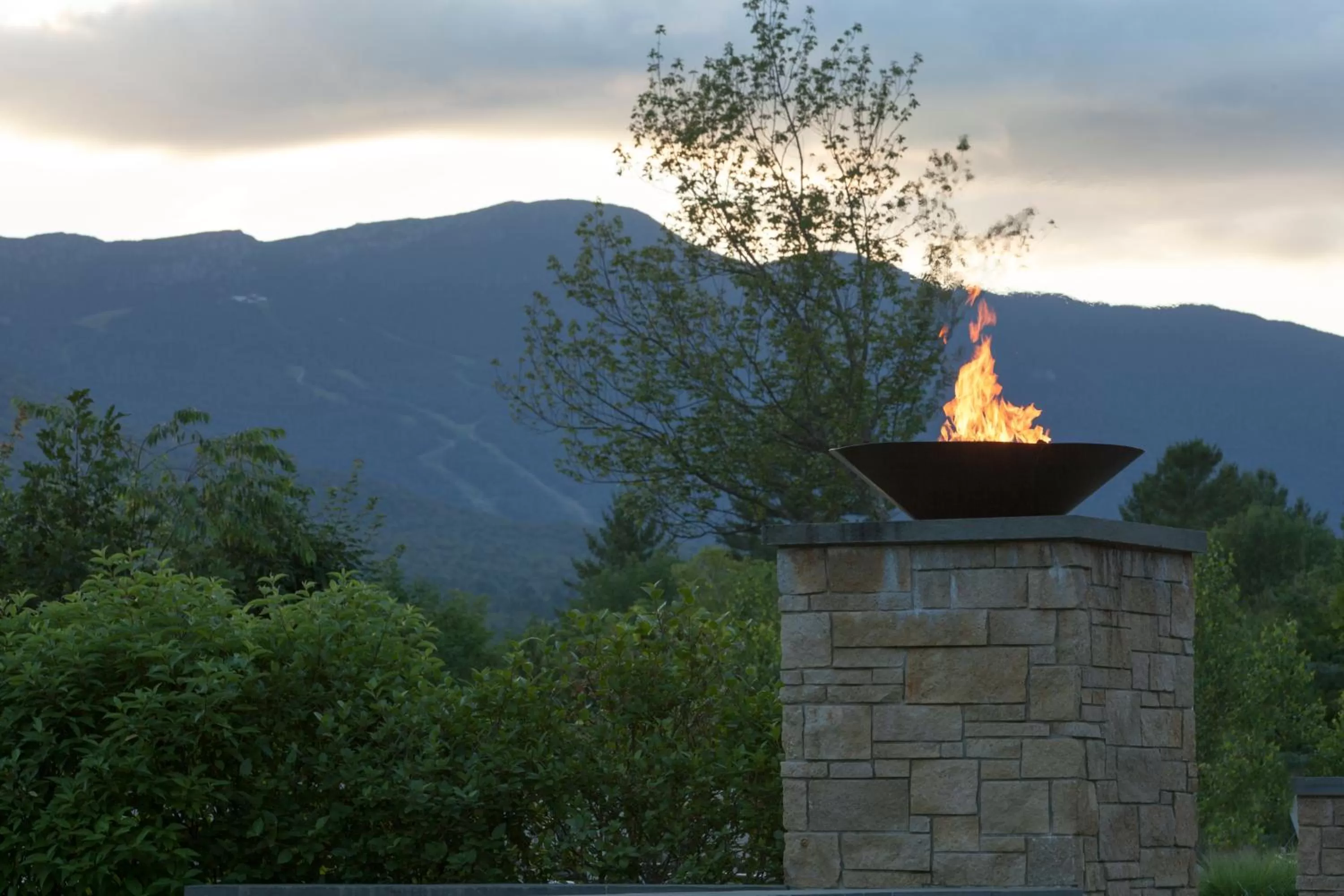 Decorative detail in Topnotch Resort