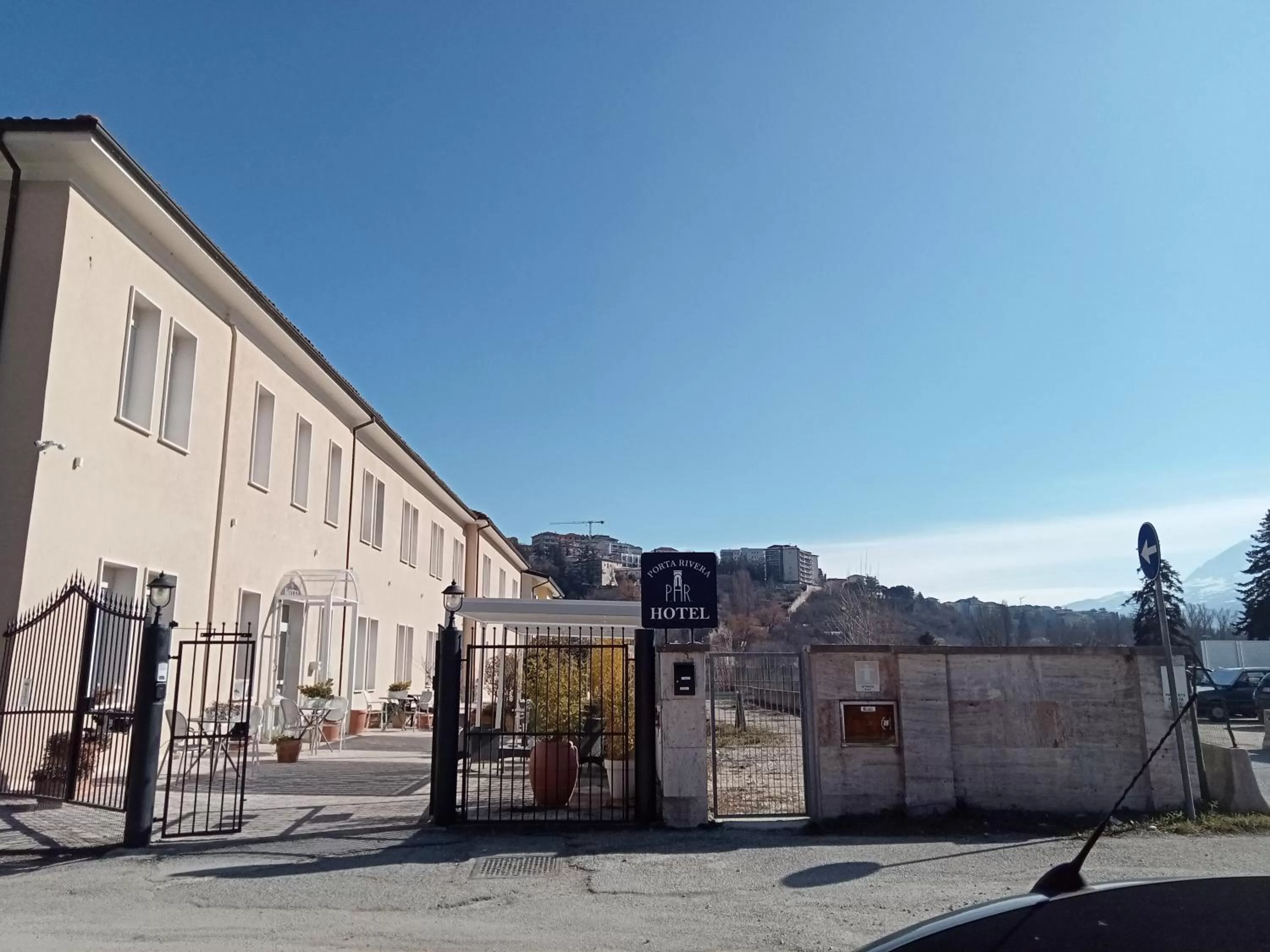 Property building in Hotel Porta Rivera