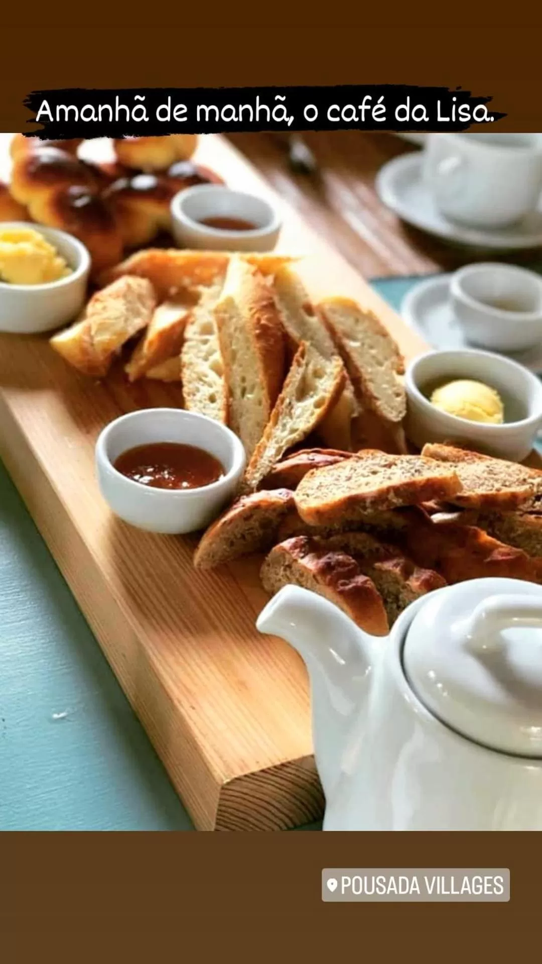 Food in Pousada Villages Boutique Hotel