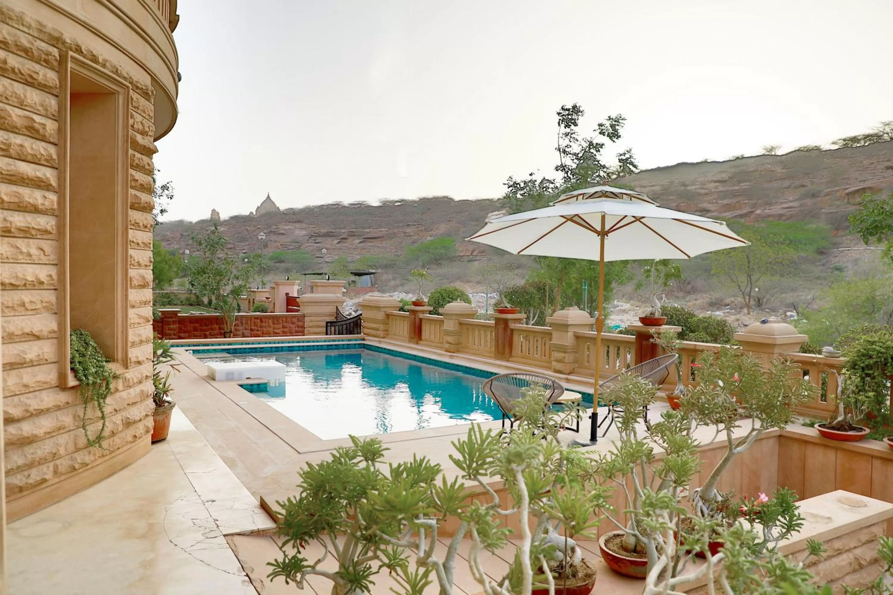 Swimming pool in The Almond Tree