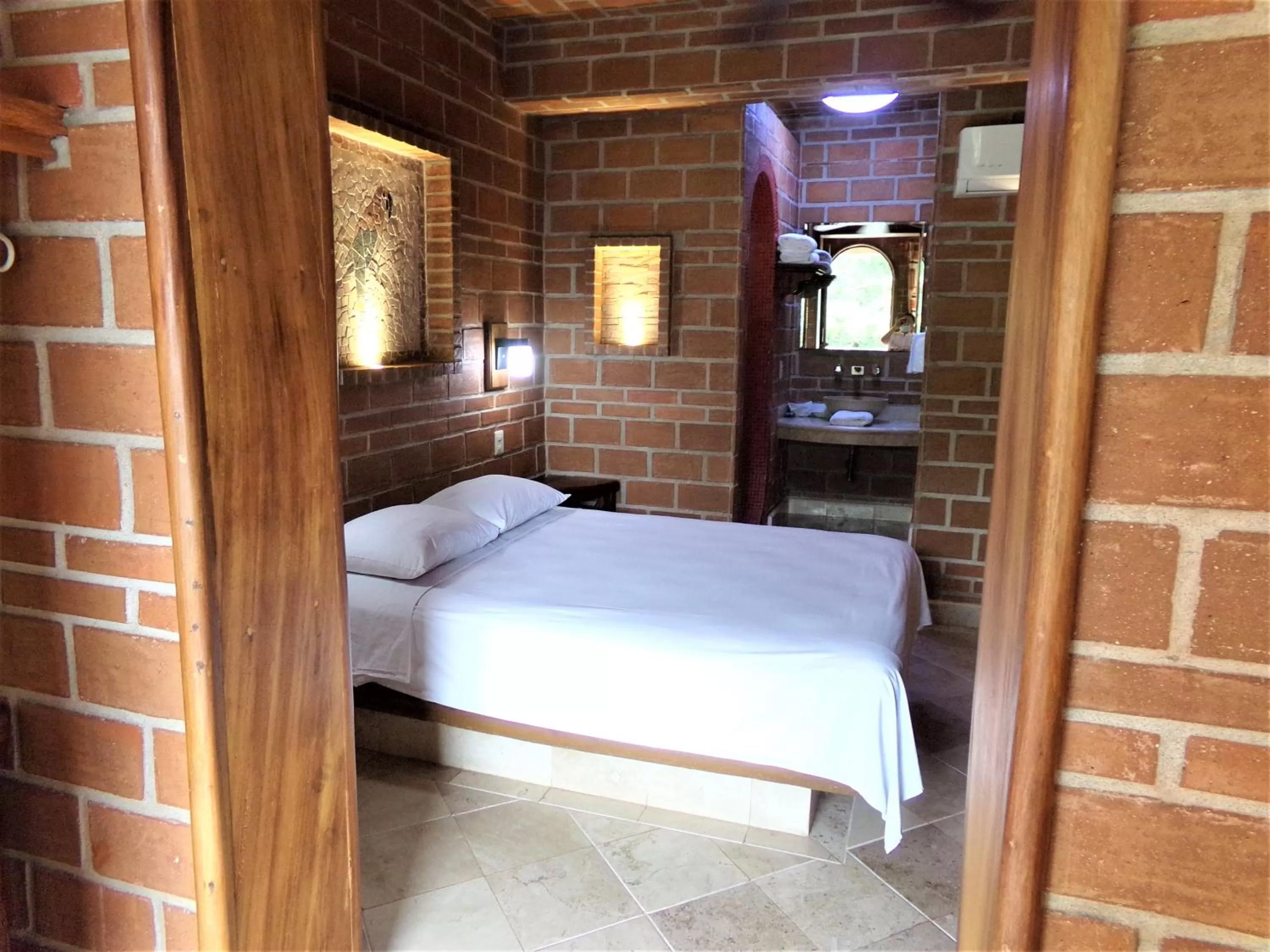 Bed in Hotel Casa de Lirio Diamante