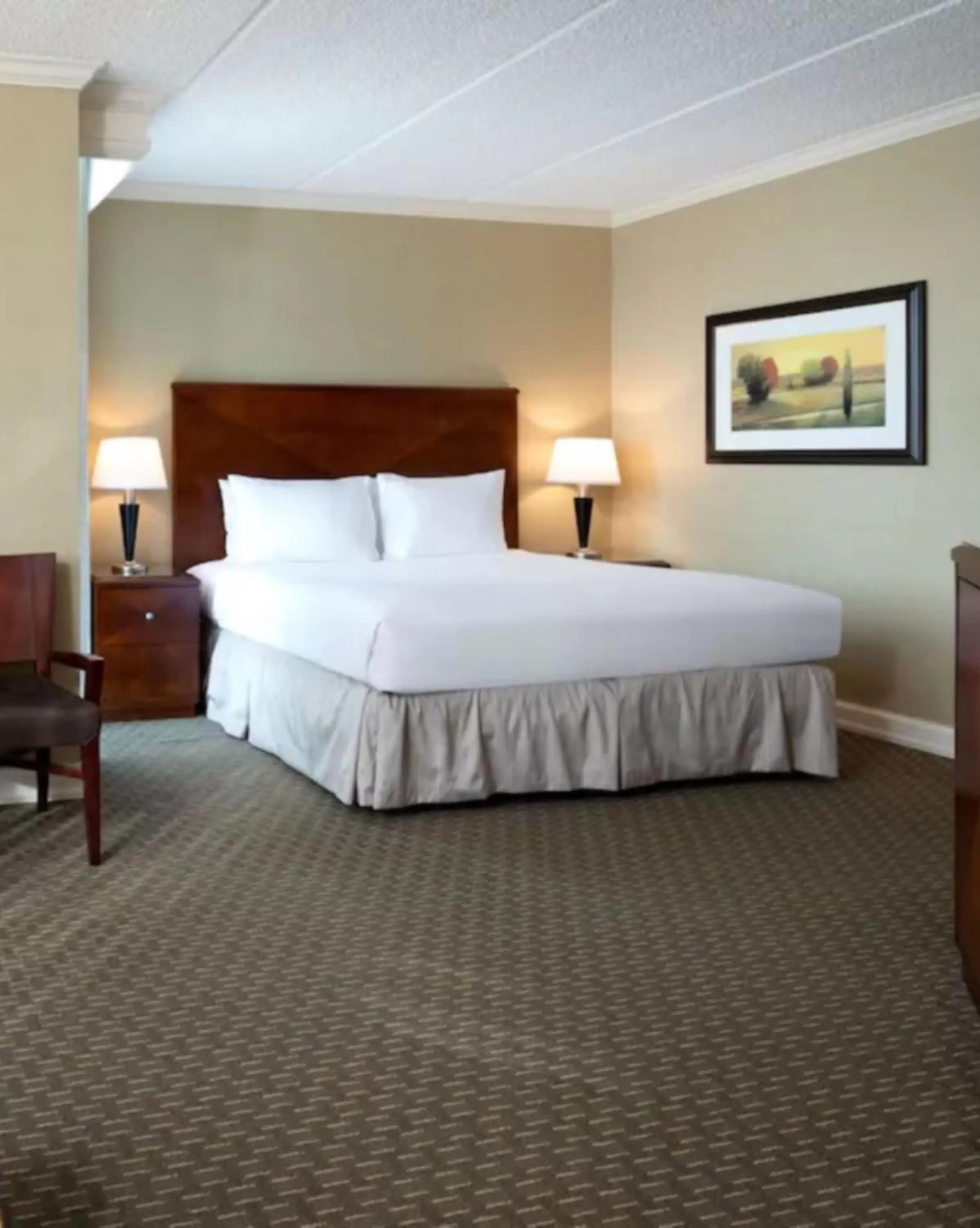 Bed in Hyatt Regency Houston West