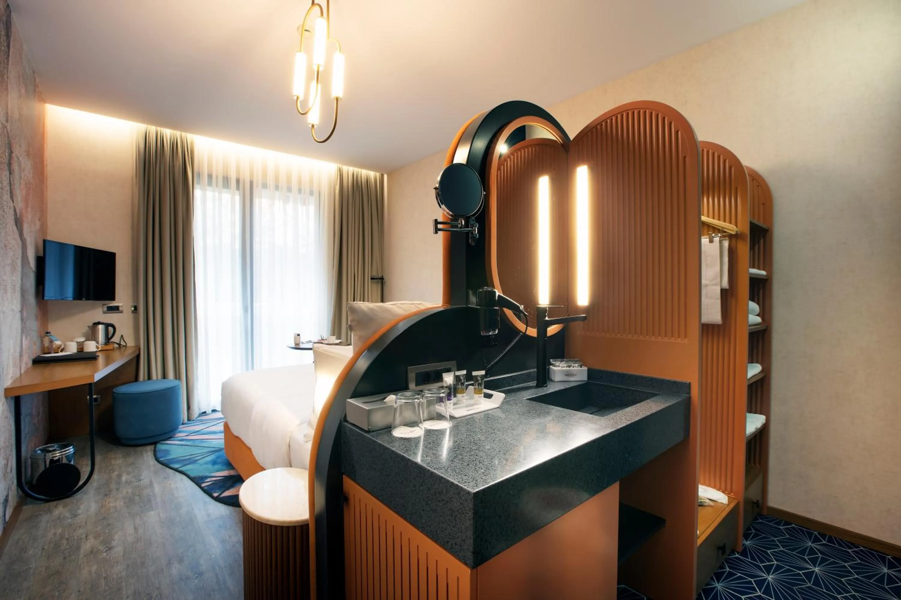 Coffee/tea facilities, Bed in Mercure Istanbul Bakirkoy