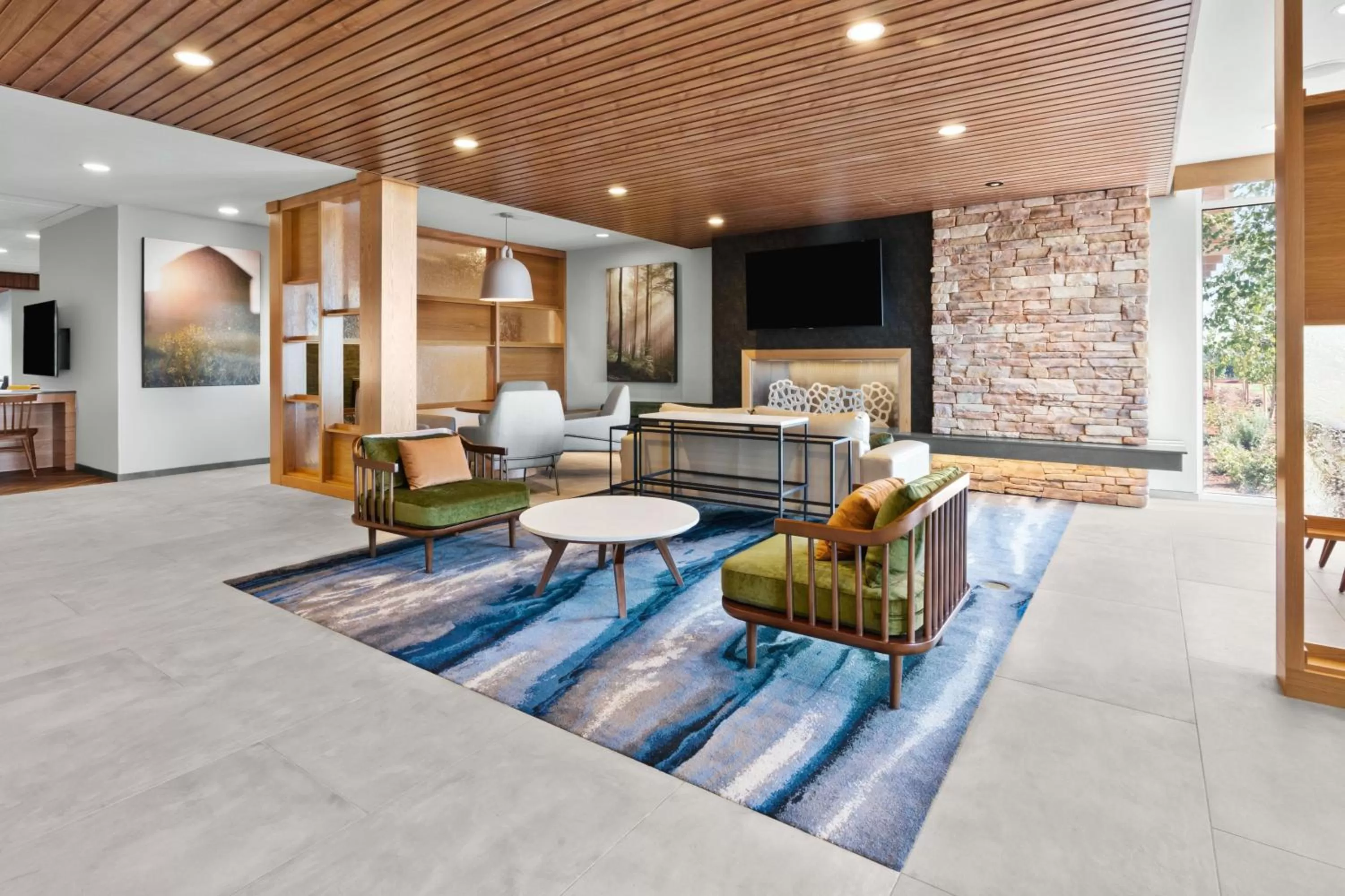 Lobby or reception in Fairfield by Marriott Inn & Suites Seattle Poulsbo