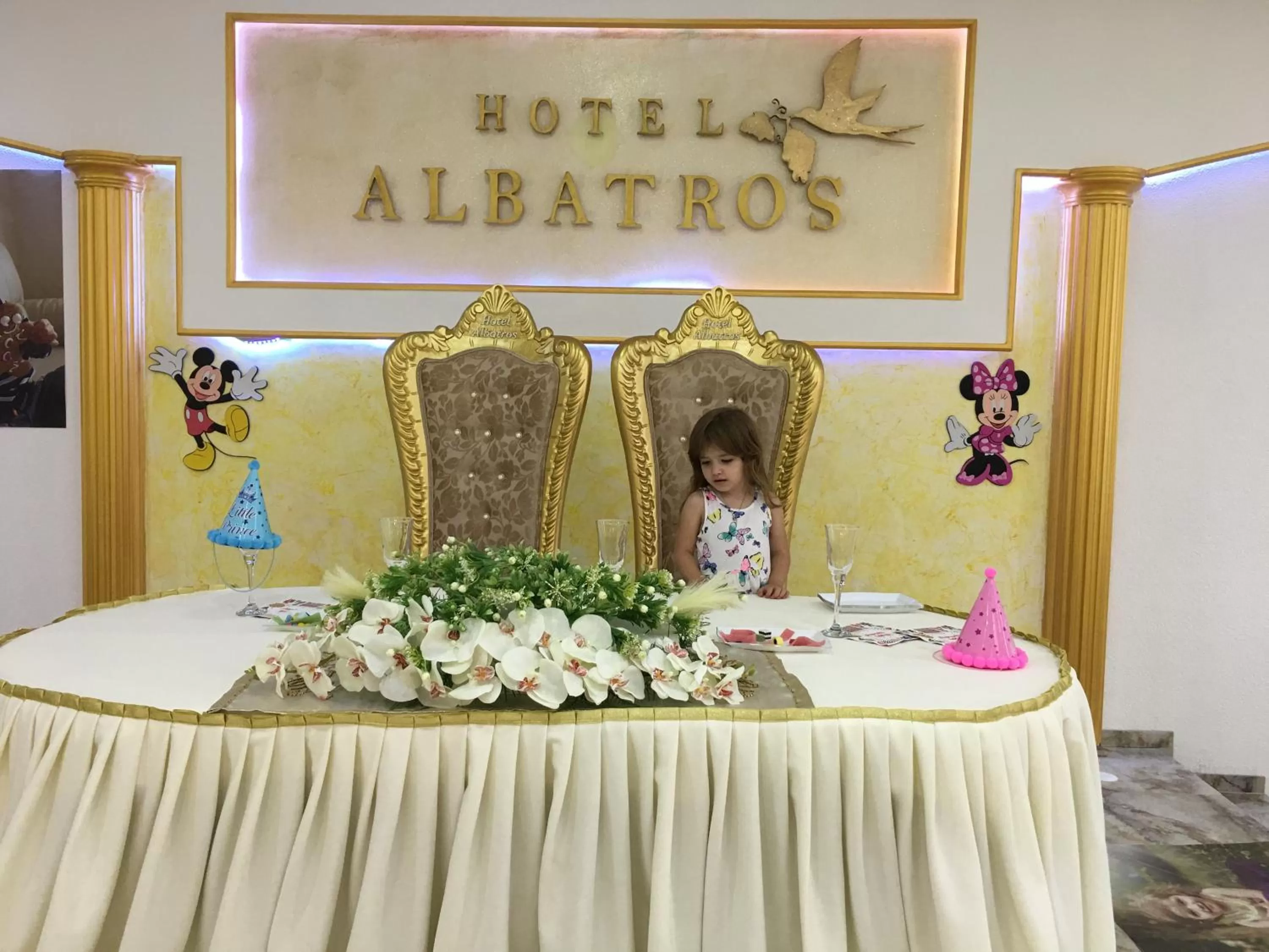 Decorative detail, Banquet Facilities in Hotel Albatros