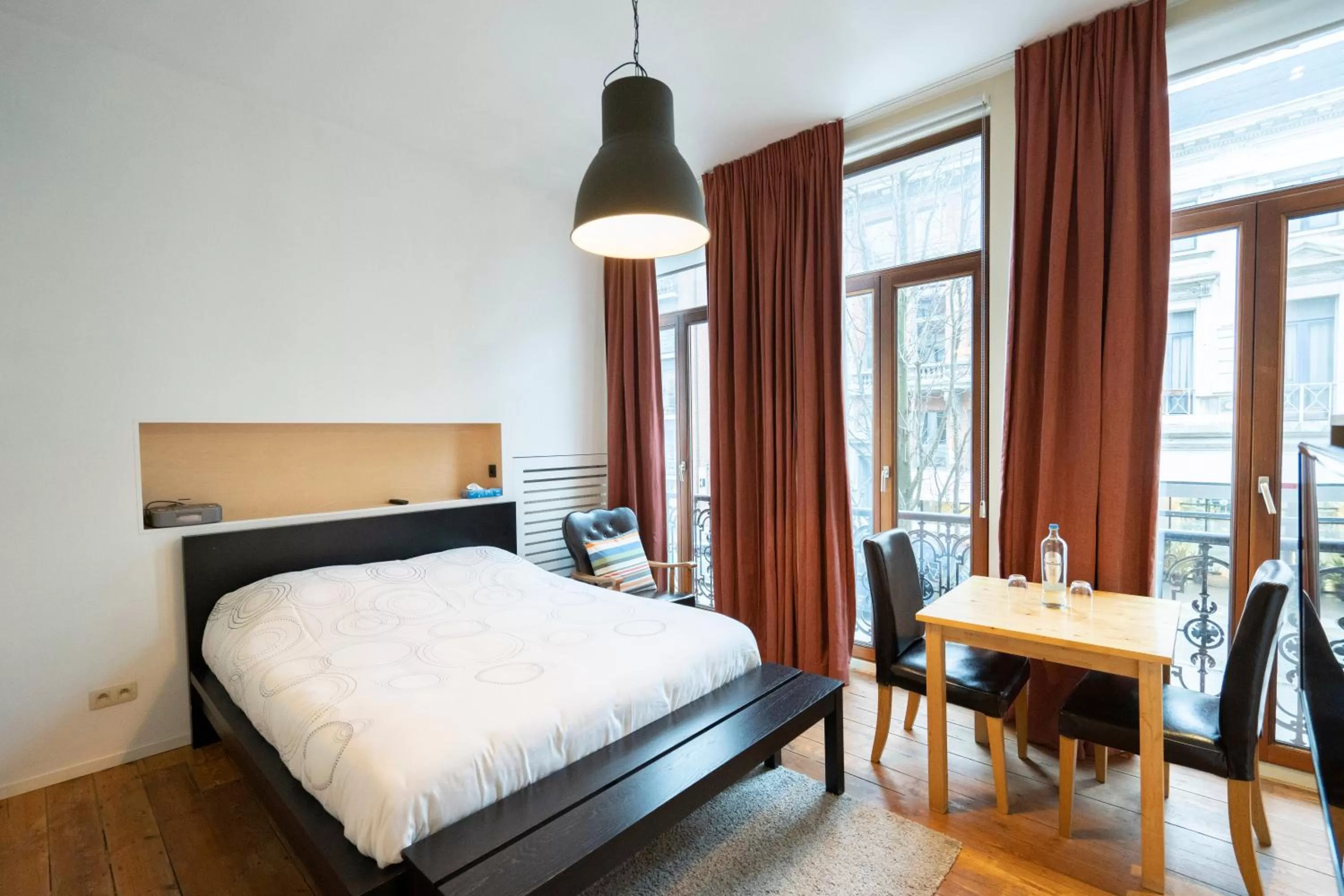 Bedroom, Bed in Because the Night city lodge