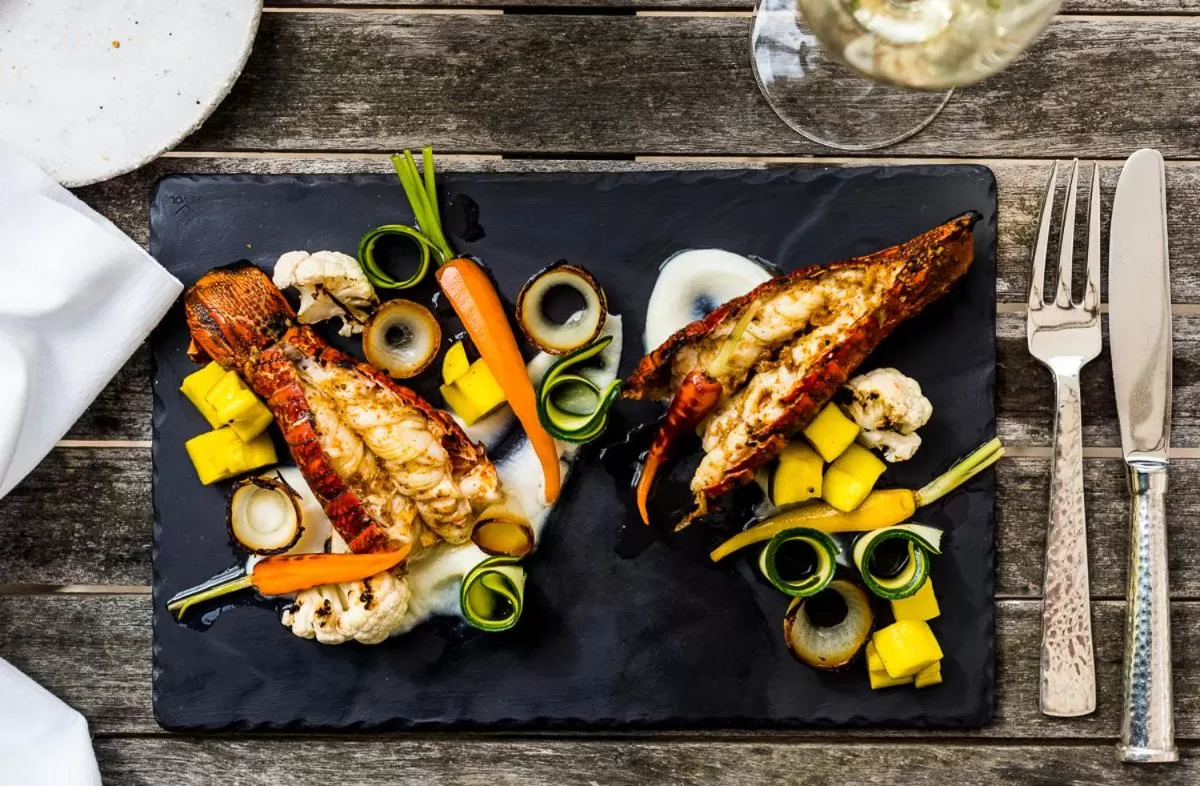 Food close-up in Birkenhead House