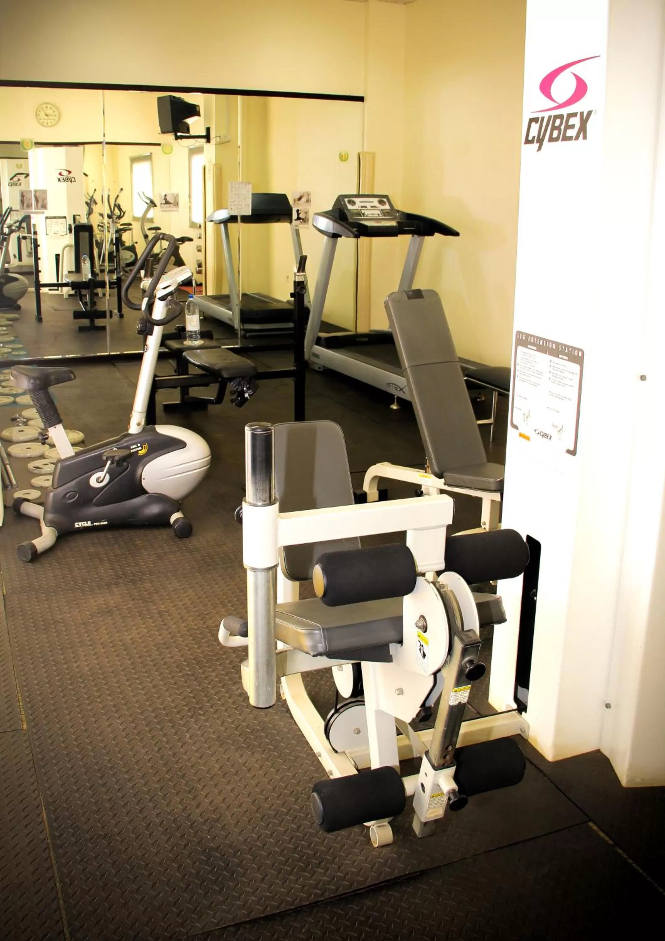 Fitness centre/facilities in Nova Park Hotel