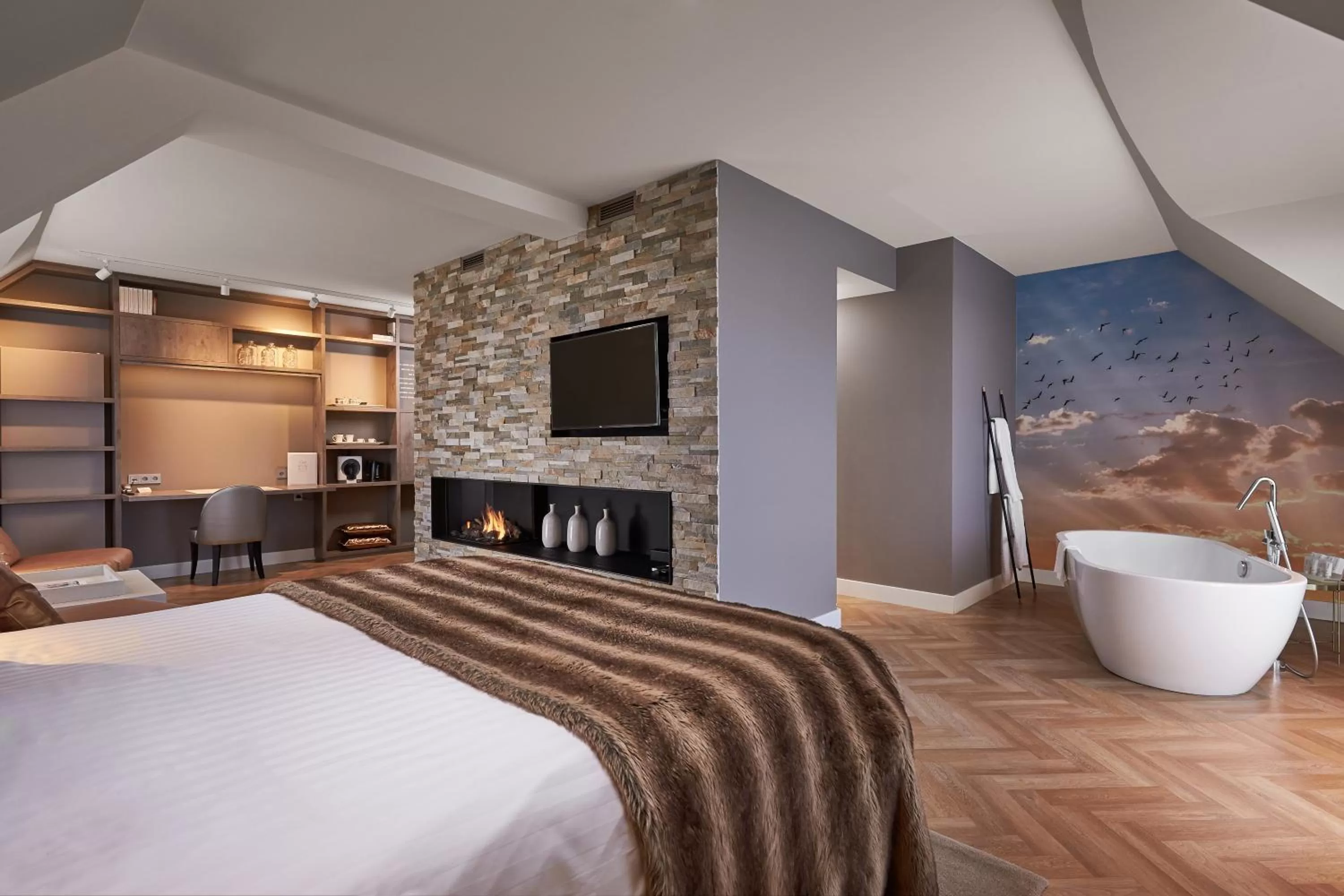 Bathroom, Bed in Van der Valk Hotel Groningen-Westerbroek