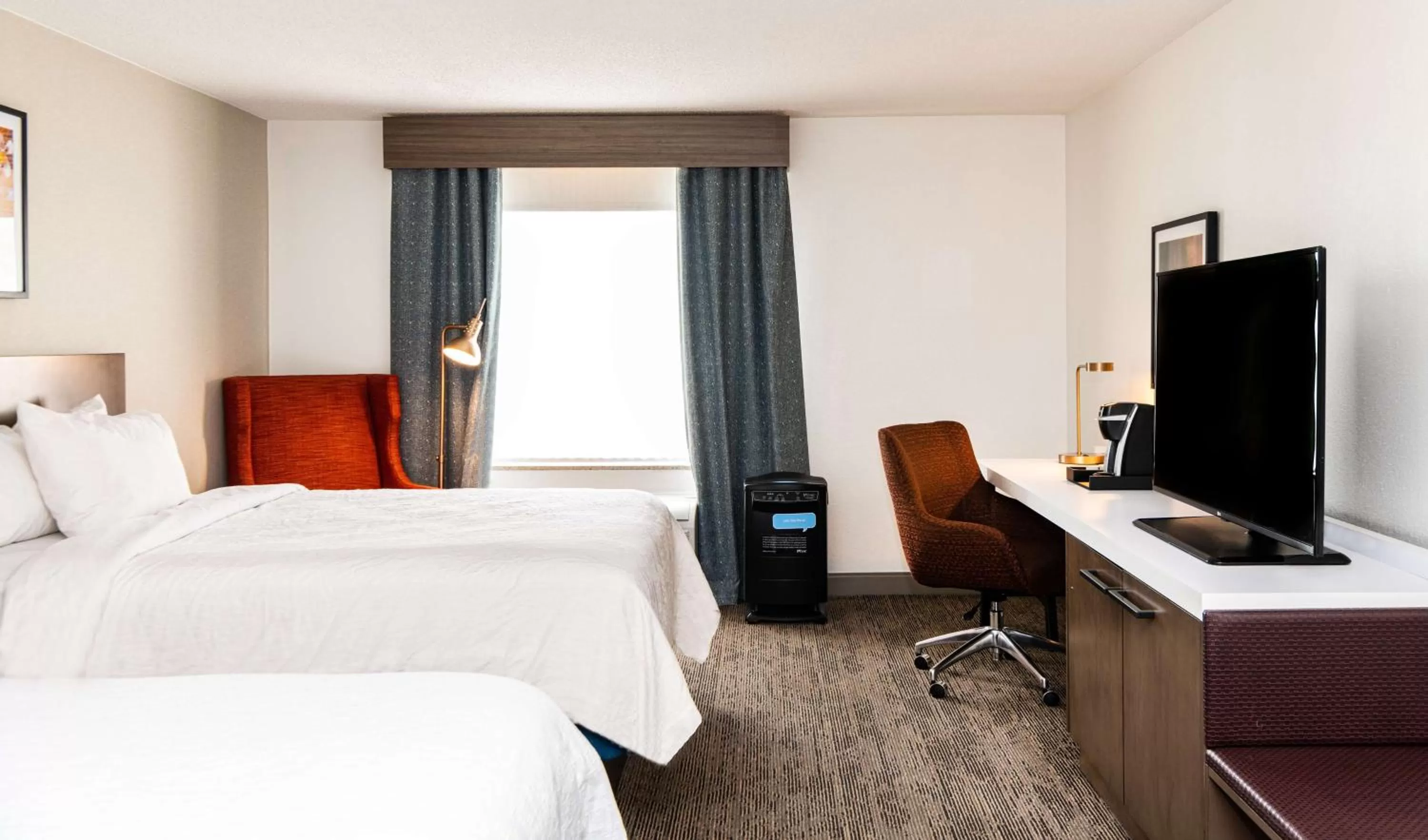 Photo of the whole room, Bed in Hilton Garden Inn BWI Airport