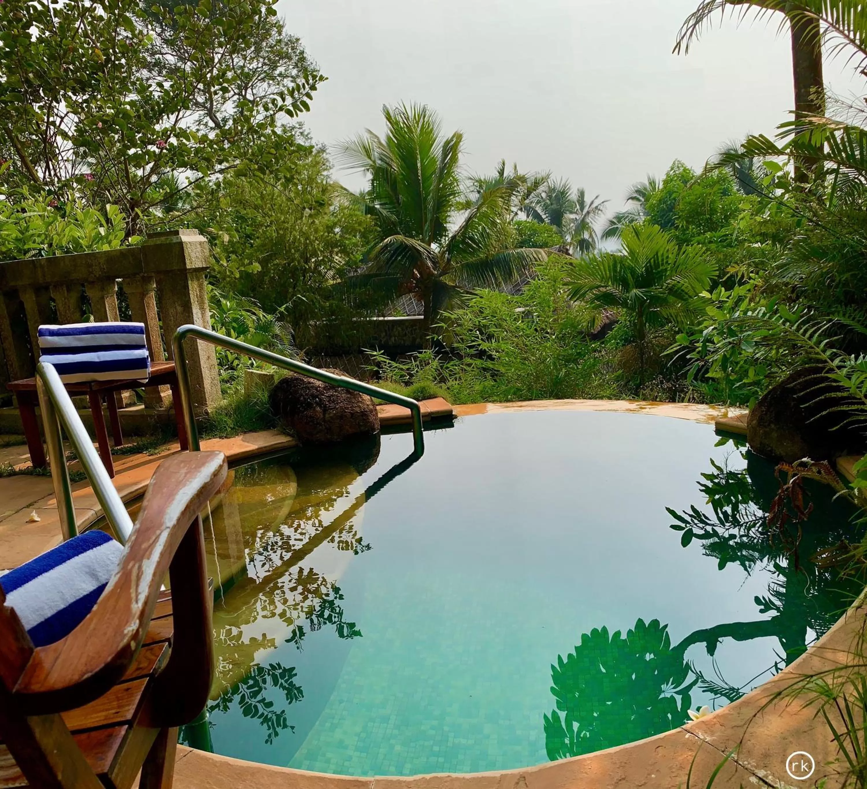 Swimming pool in Taj Green Cove Resort and Spa Kovalam
