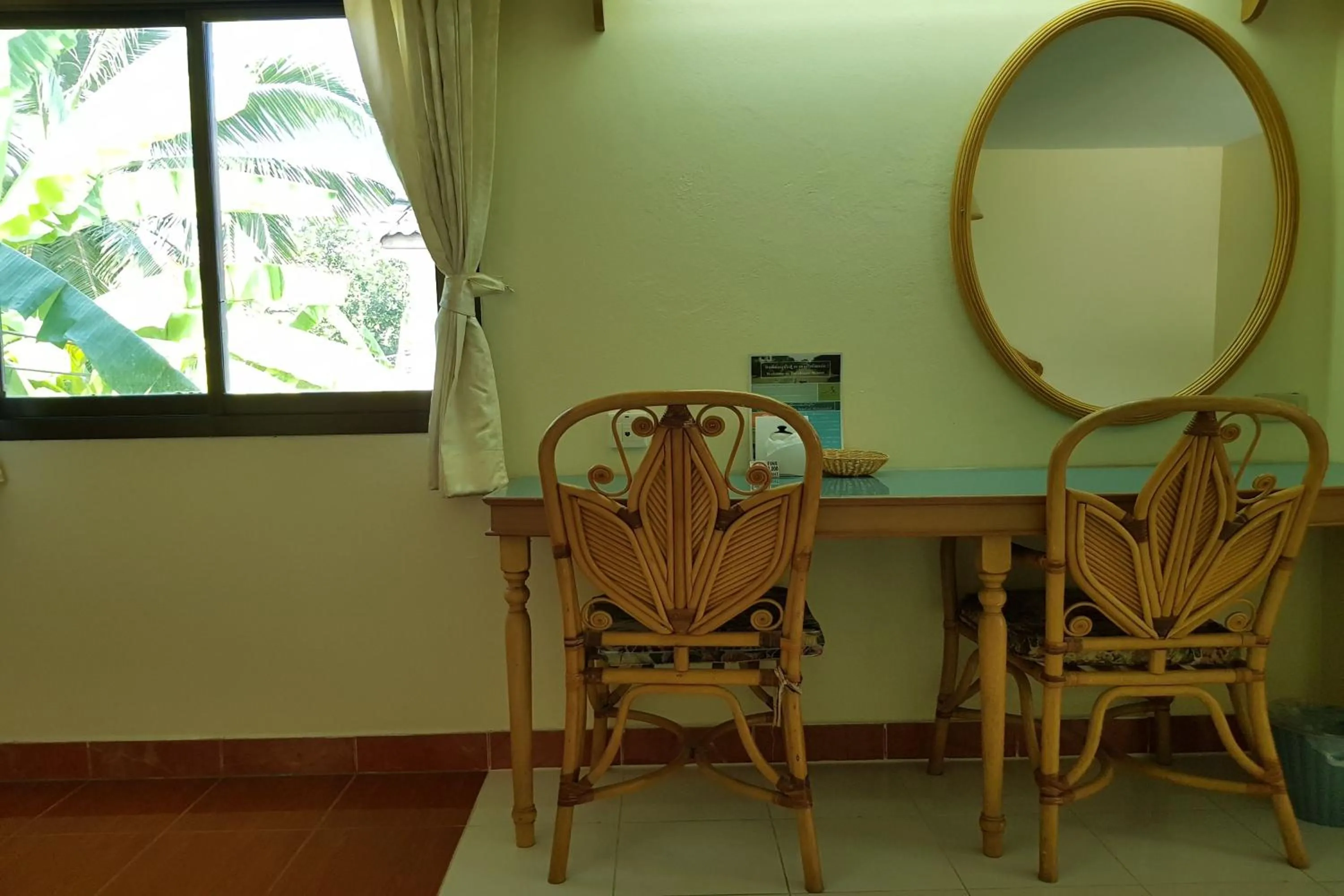 Seating area in TaLeKaew Resort SHA