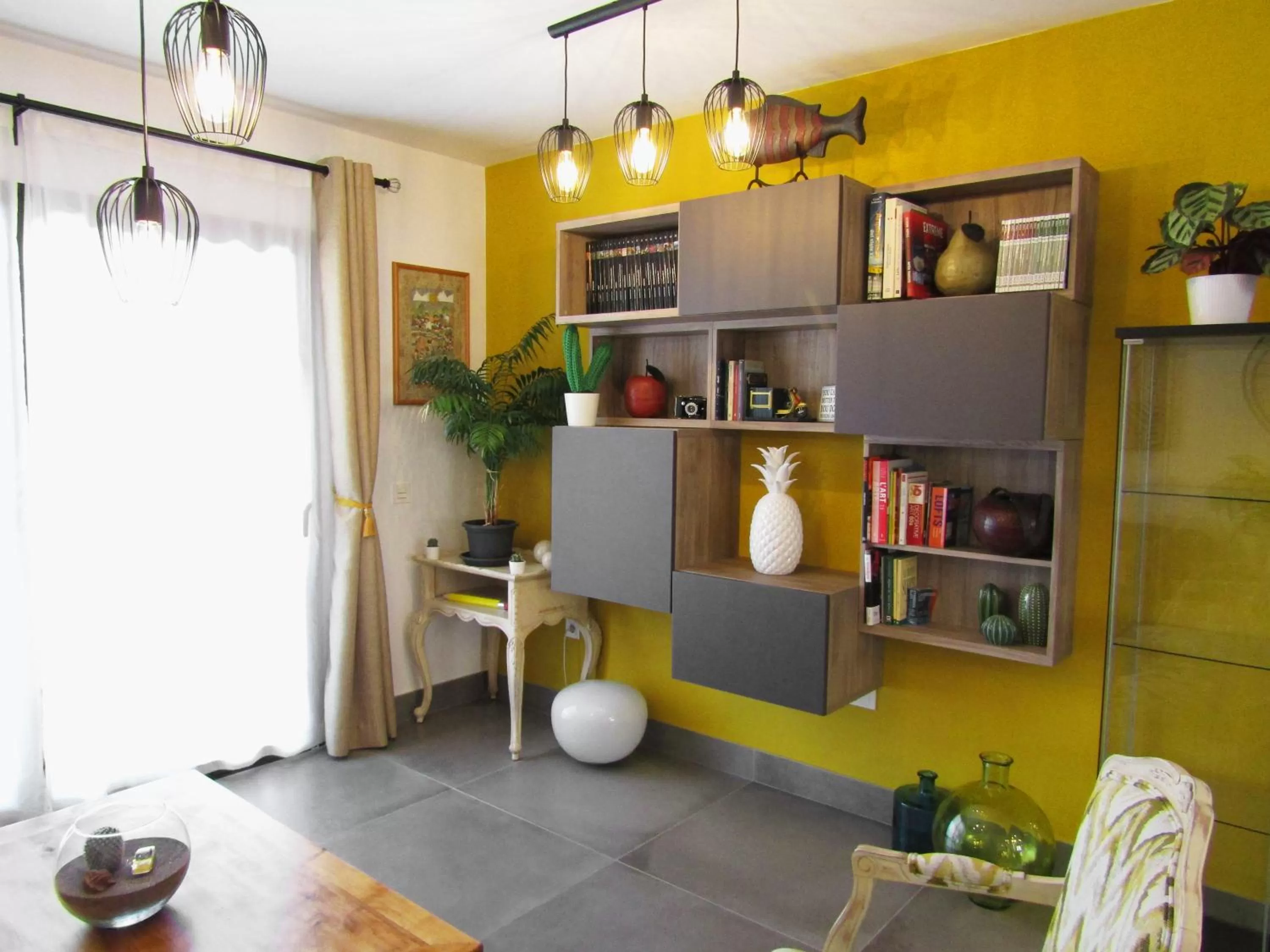 Living room in MAGMA Rooms Playa Honda