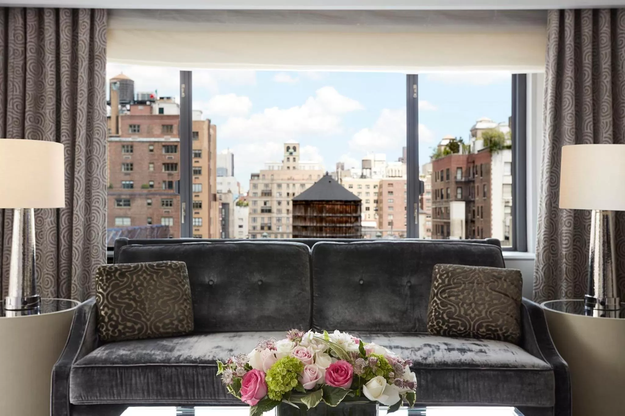 Photo of the whole room in Loews Regency New York Hotel