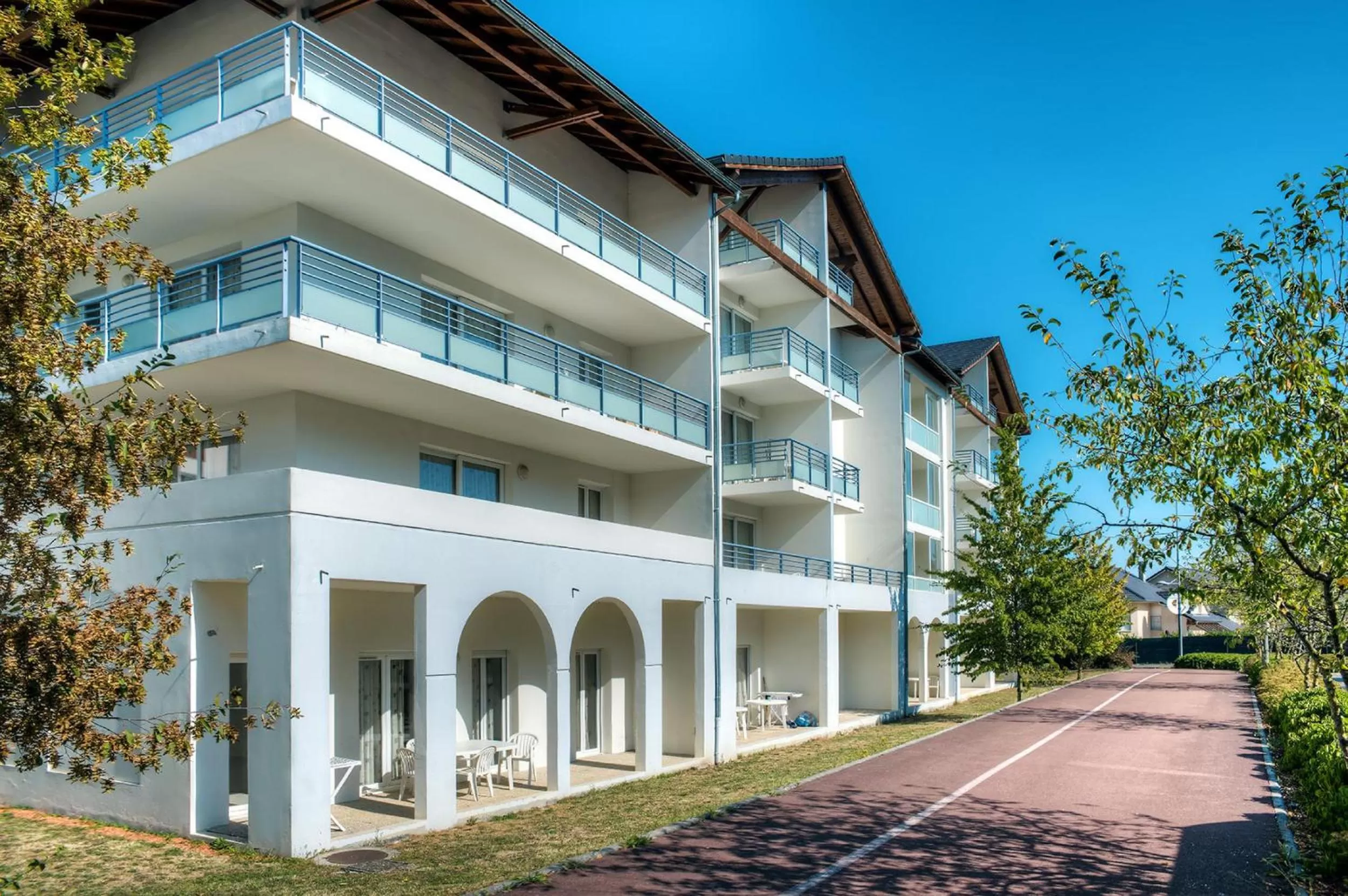 Property building in Comfort Aparthotel Divonne La Versoix