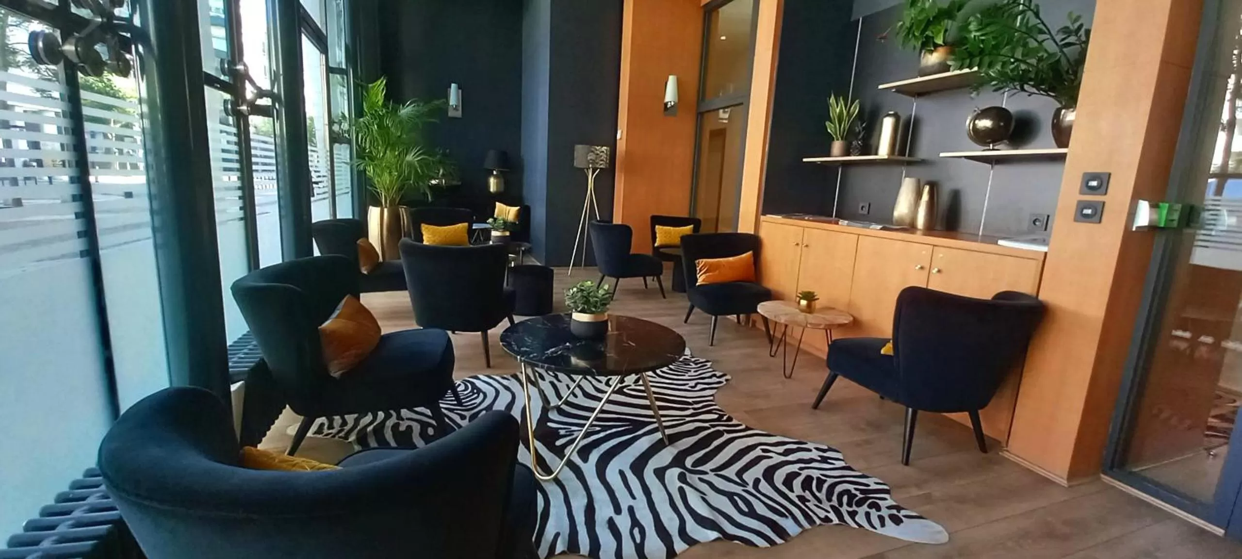 Living room in Residhome Bois Colombes Monceau